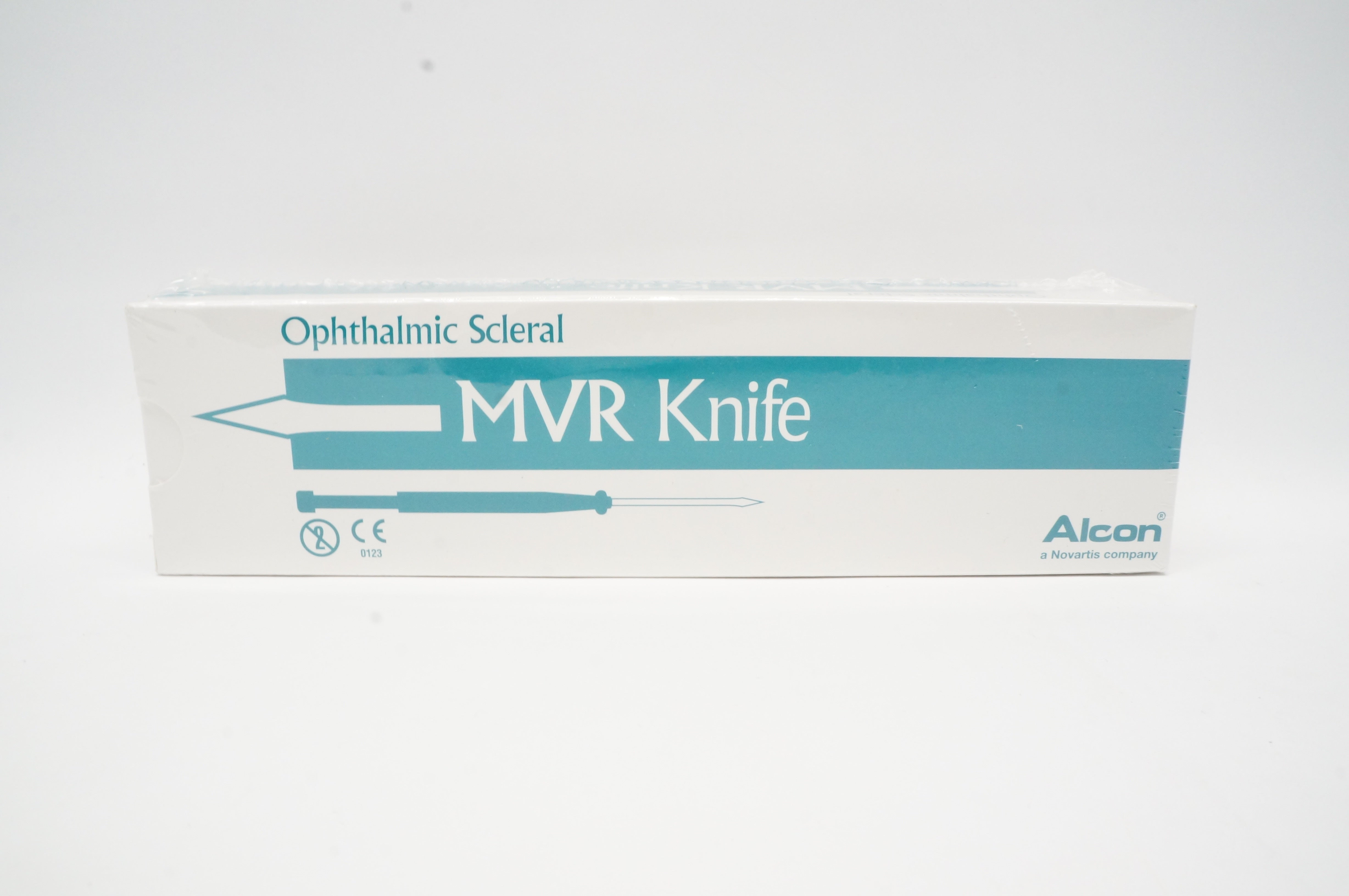 Alcon 8065912501 Novartis Ophthalmic MVR Scleral Knife 25 Gauge (x) - Box of 6