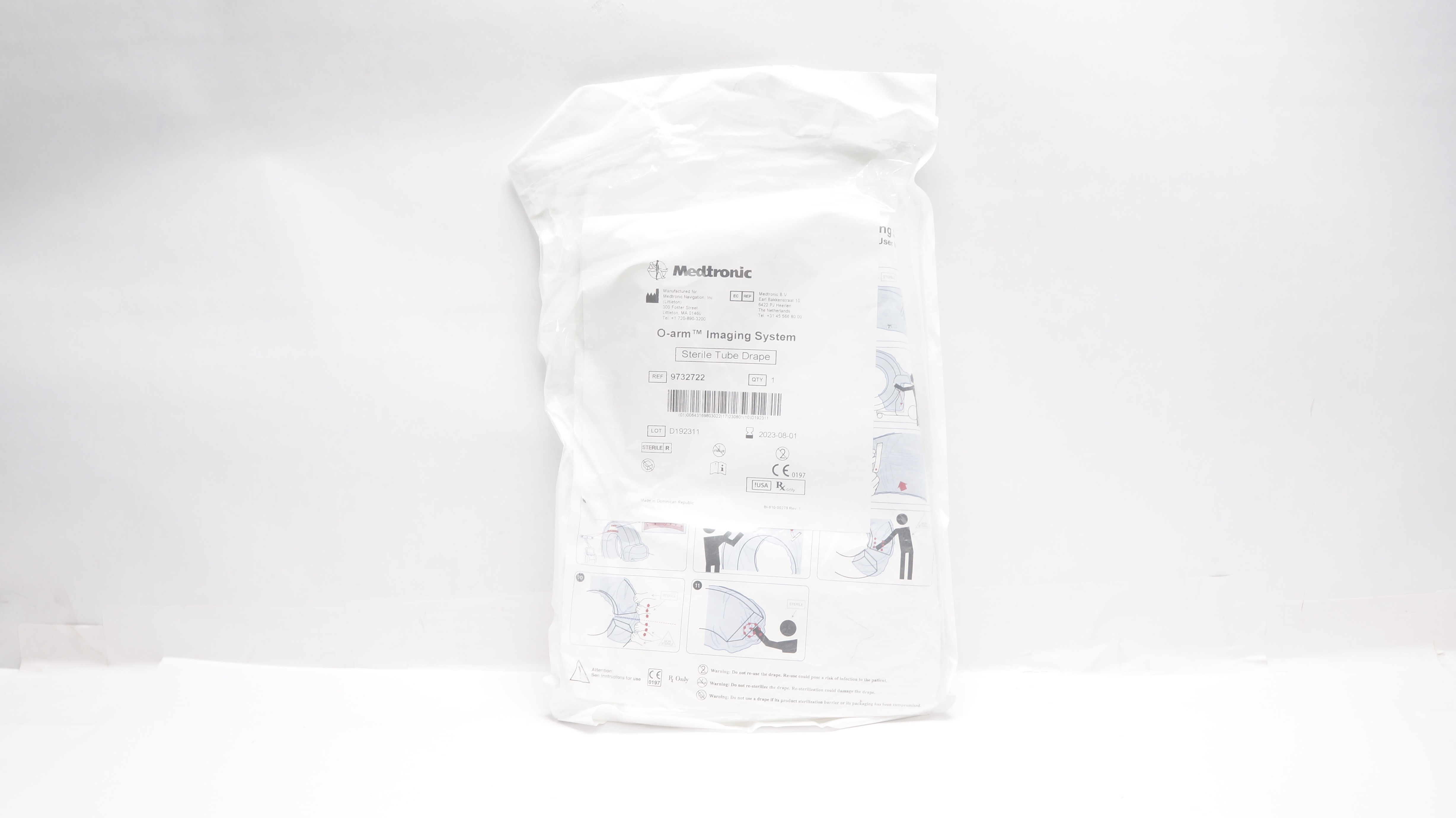Medtronic 9732722 O-Arm Imaging System Sterile Tube Drape (x)