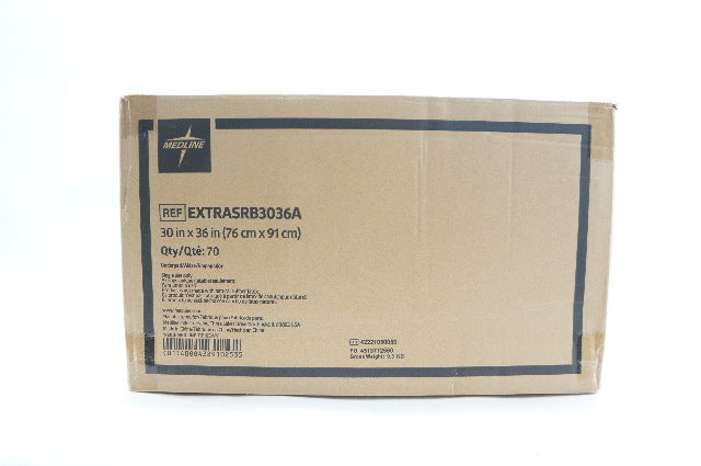 Medline EXTRASRB3036A Underpad 30inch x 36inch - Case of 70