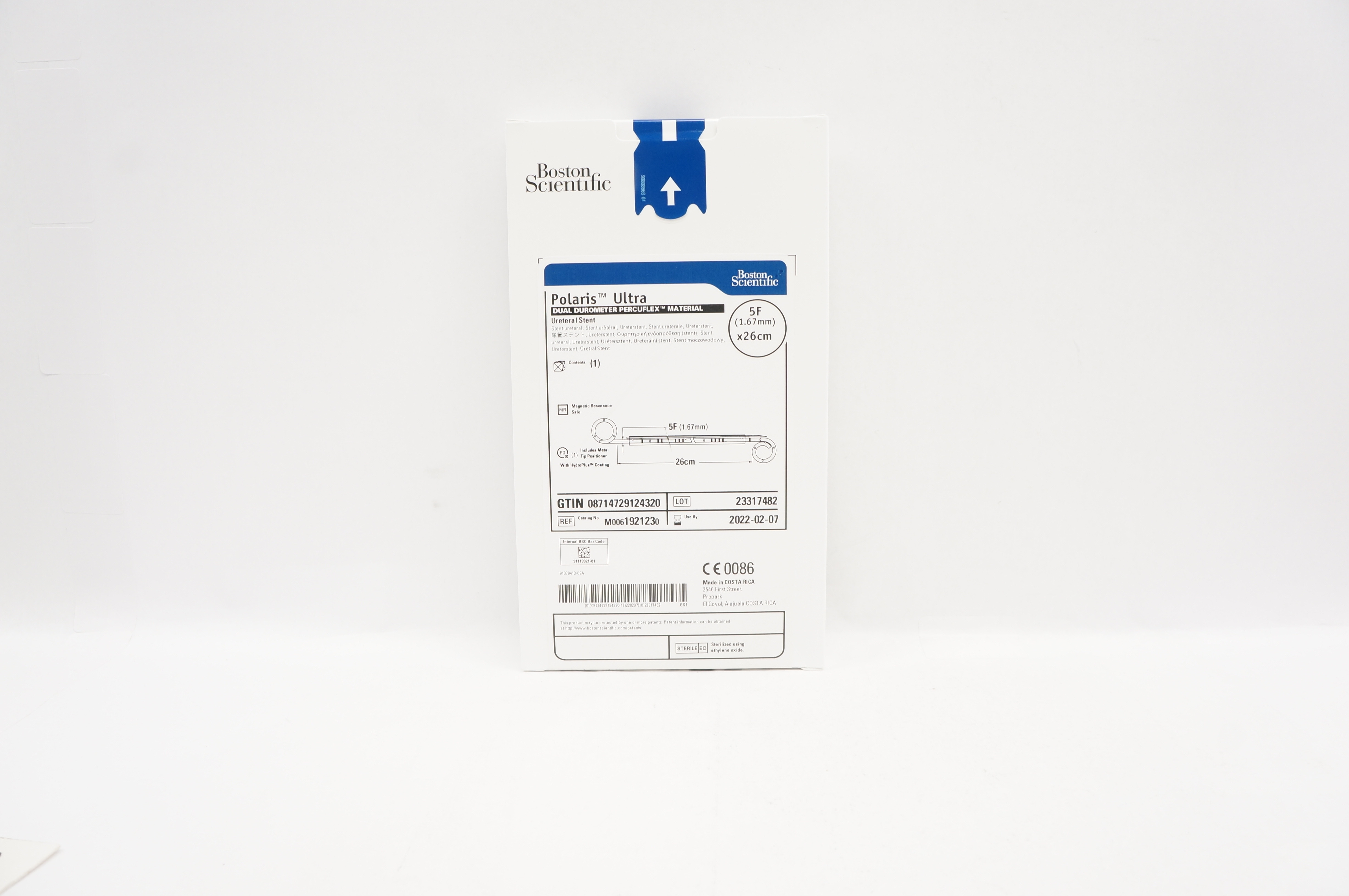 Boston Scientific 192123 Polaris Ultra Dual Durometer Percuflex 5F x 26cm (x)