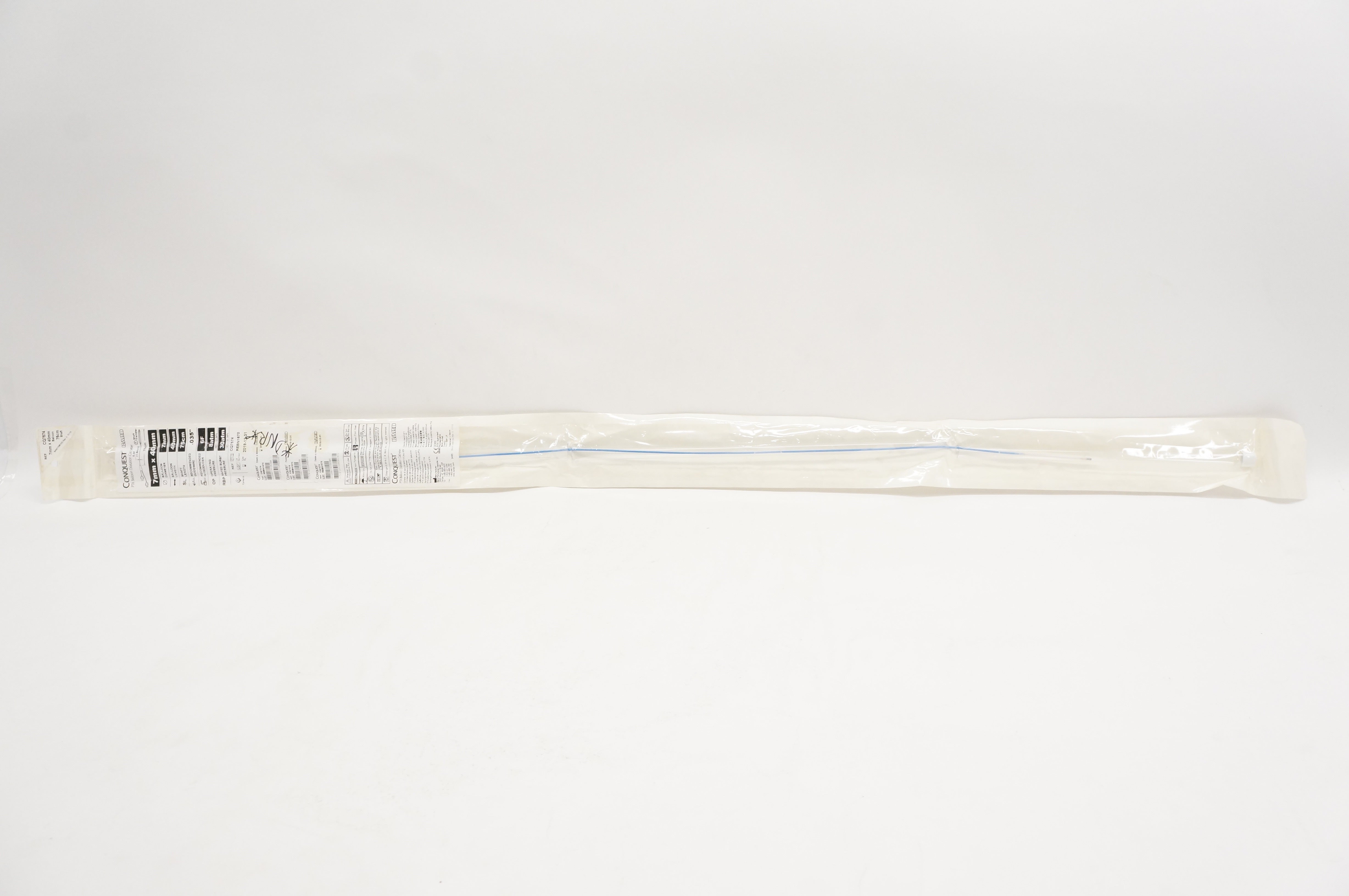 Bard CQF7574 Conquest 4 PTA Dilatation Cath. 7mm x 40mm x 75cm x 6F (x)