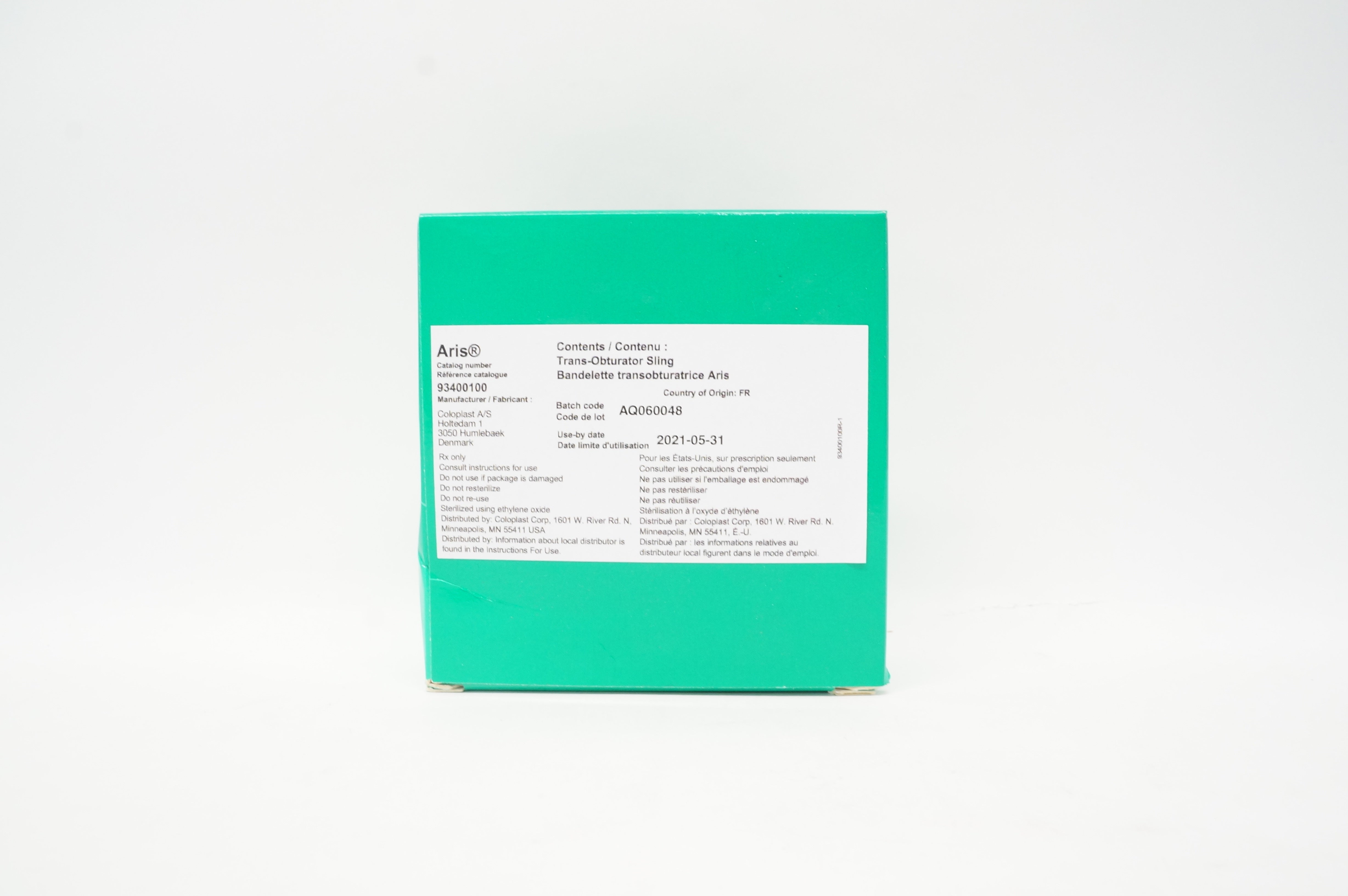 Coloplast 93400100 Aris Trans-Obturator Sling