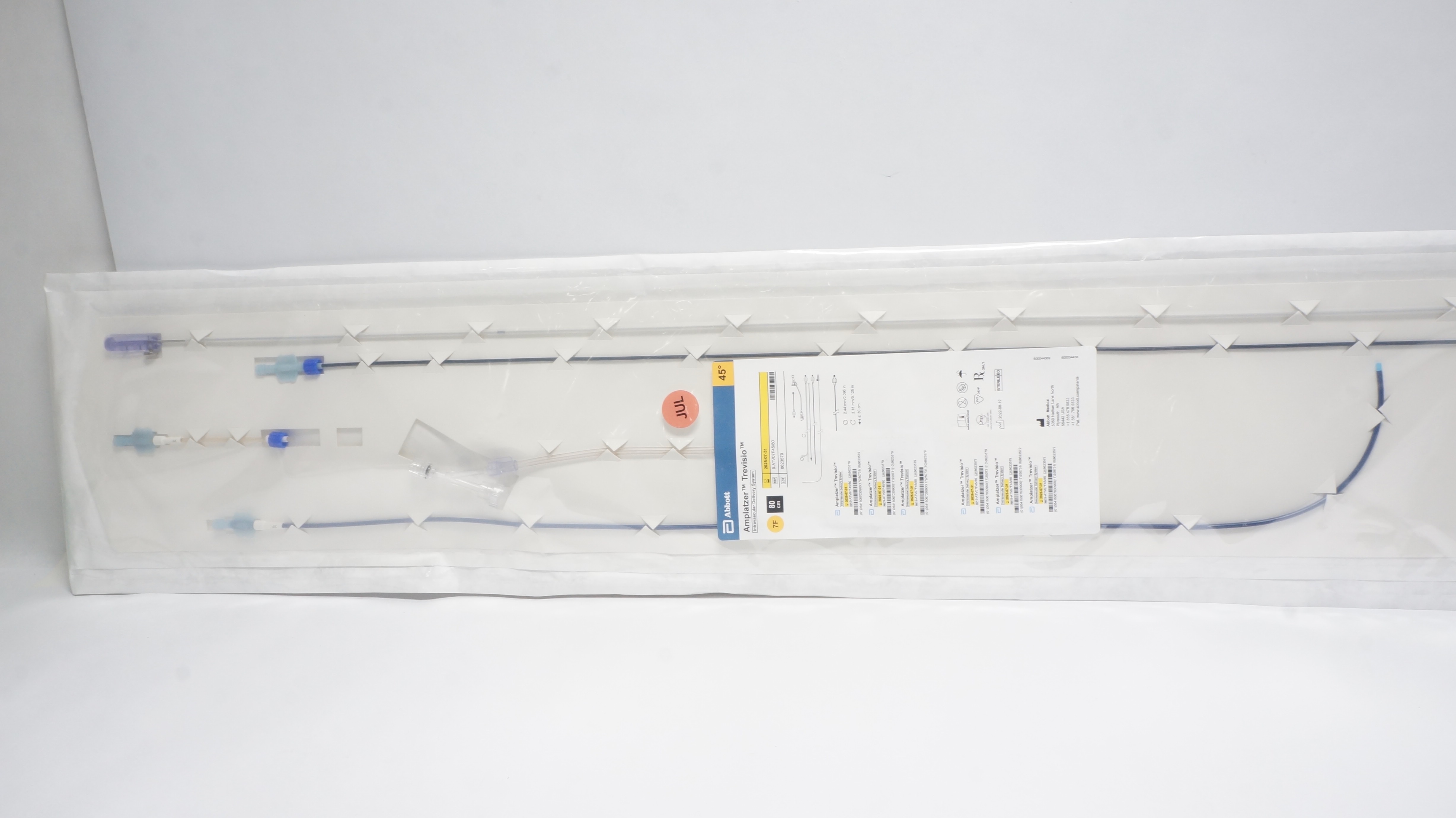 Abbott 9-ATV07F45/80 Amplatzer Trevisio Intravascular Delivery System 7Fx80cm(x)