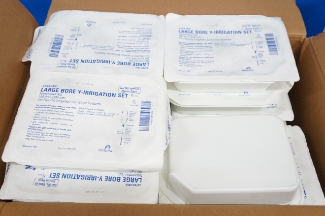 Hospira 6599-01 Large Bore Y-Irrigation Set 100in. ~ Box of 23