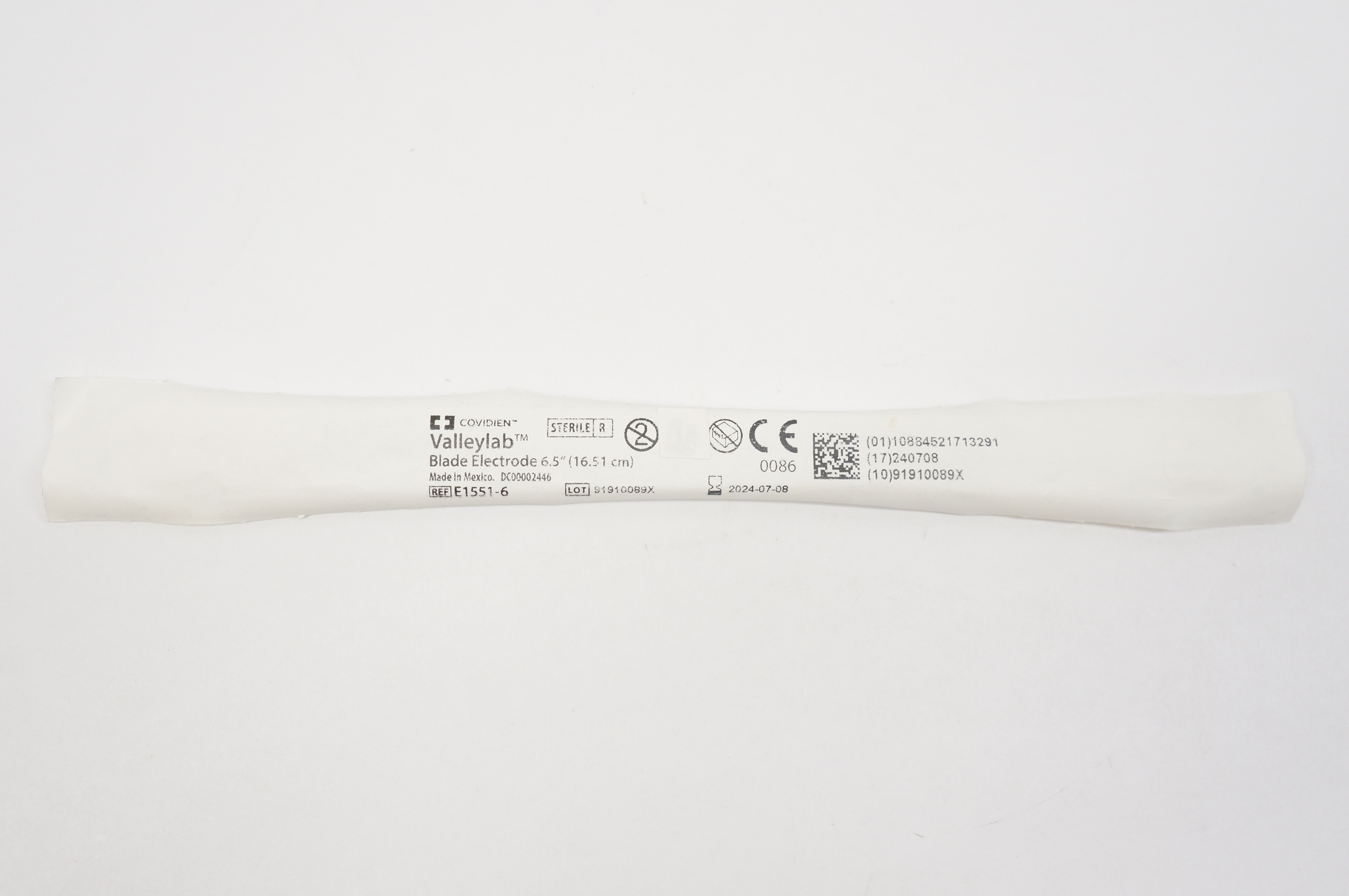 Covidien E1551-6 Valleylab Blade Electrode 6.5inch