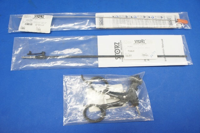 Karl Storz 33356MF Click Line MANHES Dissecting and Grasping Forceps, Size 5 mm