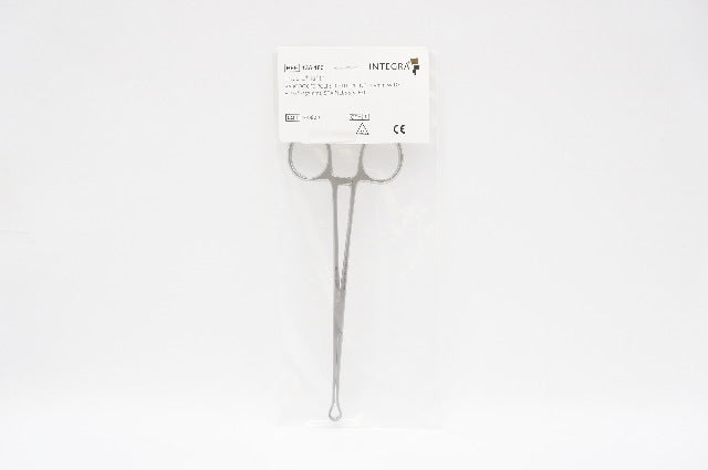 Integra 135-180 Jarit Babcock Forceps, Petit-Point, 7.5mm Wide, 6-1/4inch