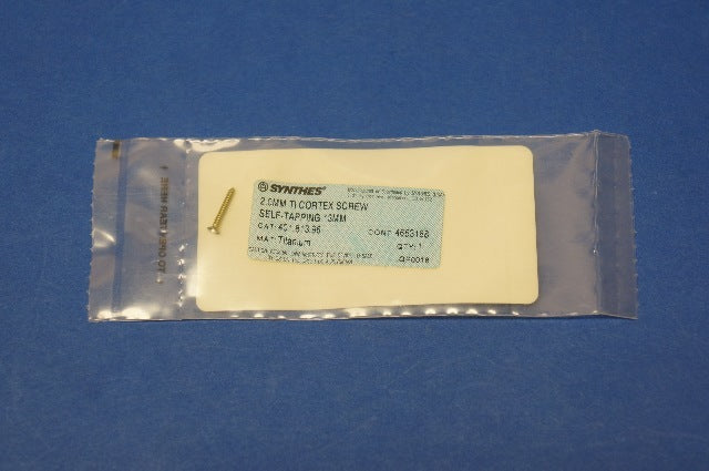 Synthes 401.813.96 2.0mm Ti Cortex Screw Self-Tapping 13mm