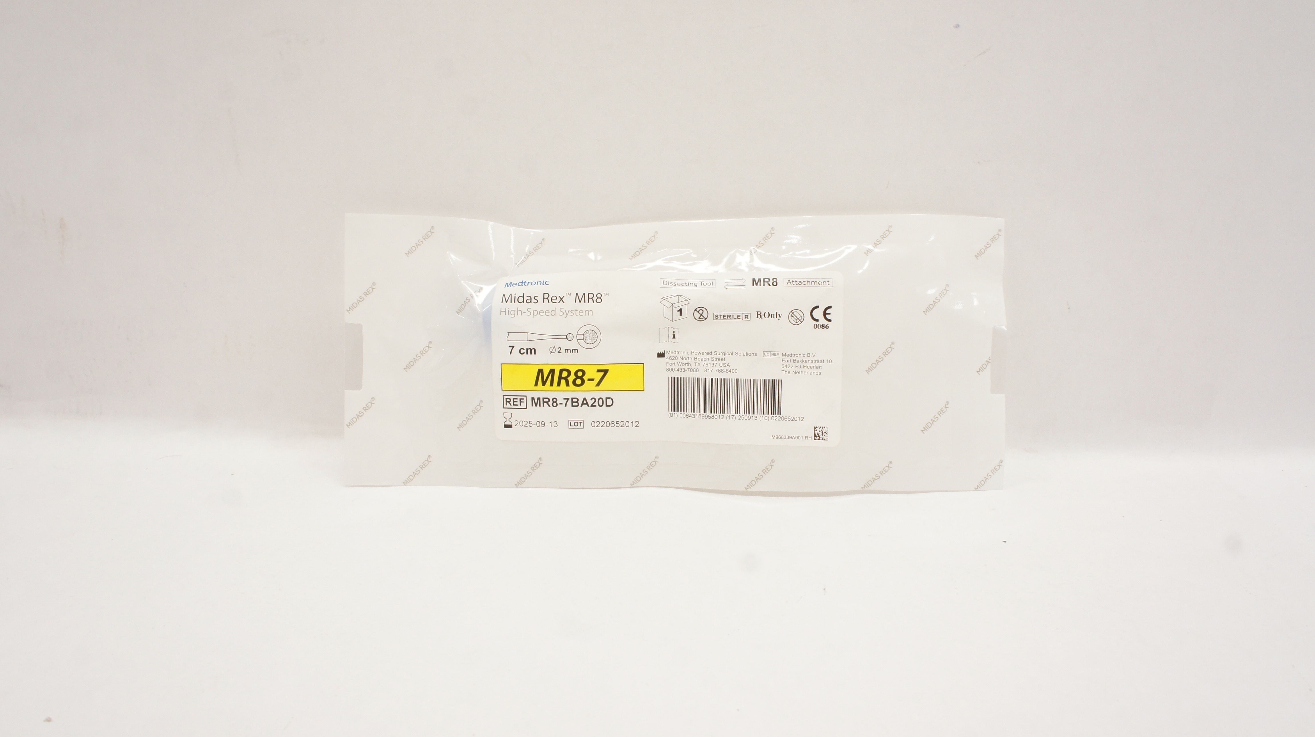 Medtronic 9MH30D Midas Rex Dissecting Tool 9-M M-8D