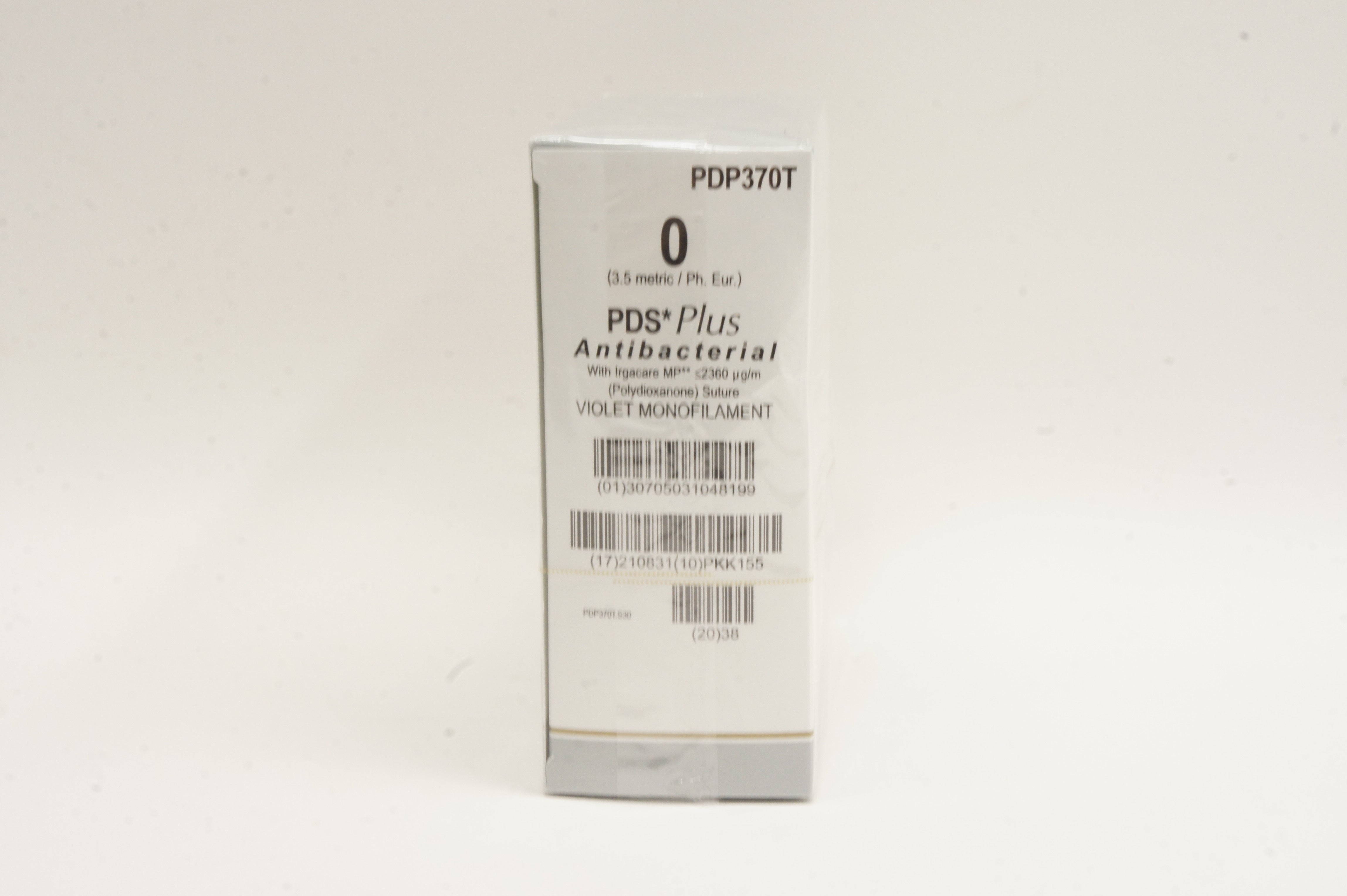 Ethicon PDP370T 0 PDS Plus Antibacterial Stre CTX 48mm 1/2c 36inch - Box of 24