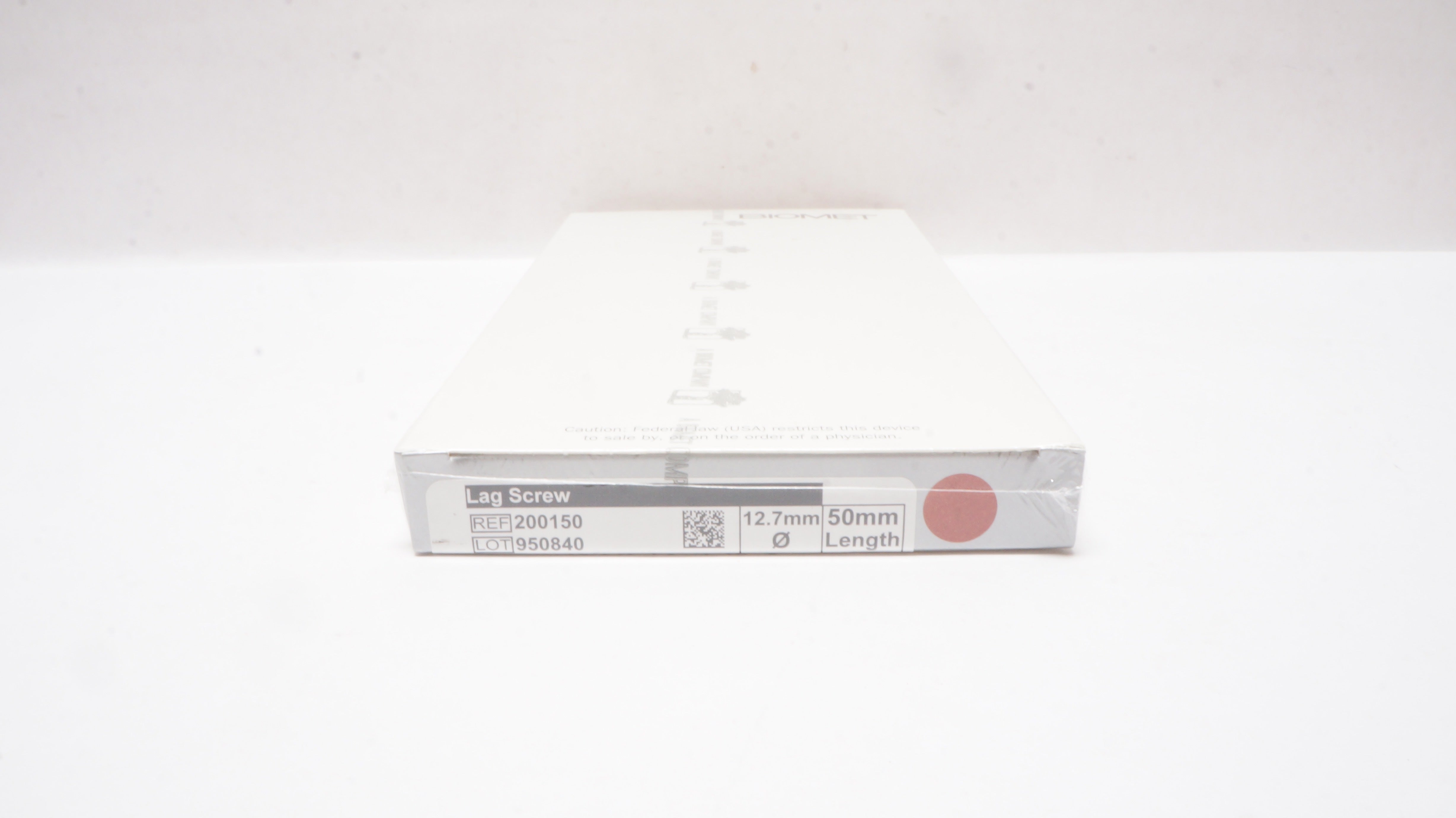 Biomet 200150 VHS Vari-Angle Hip Screw, Lag Screw W/Compression Screw 12.7x50mm
