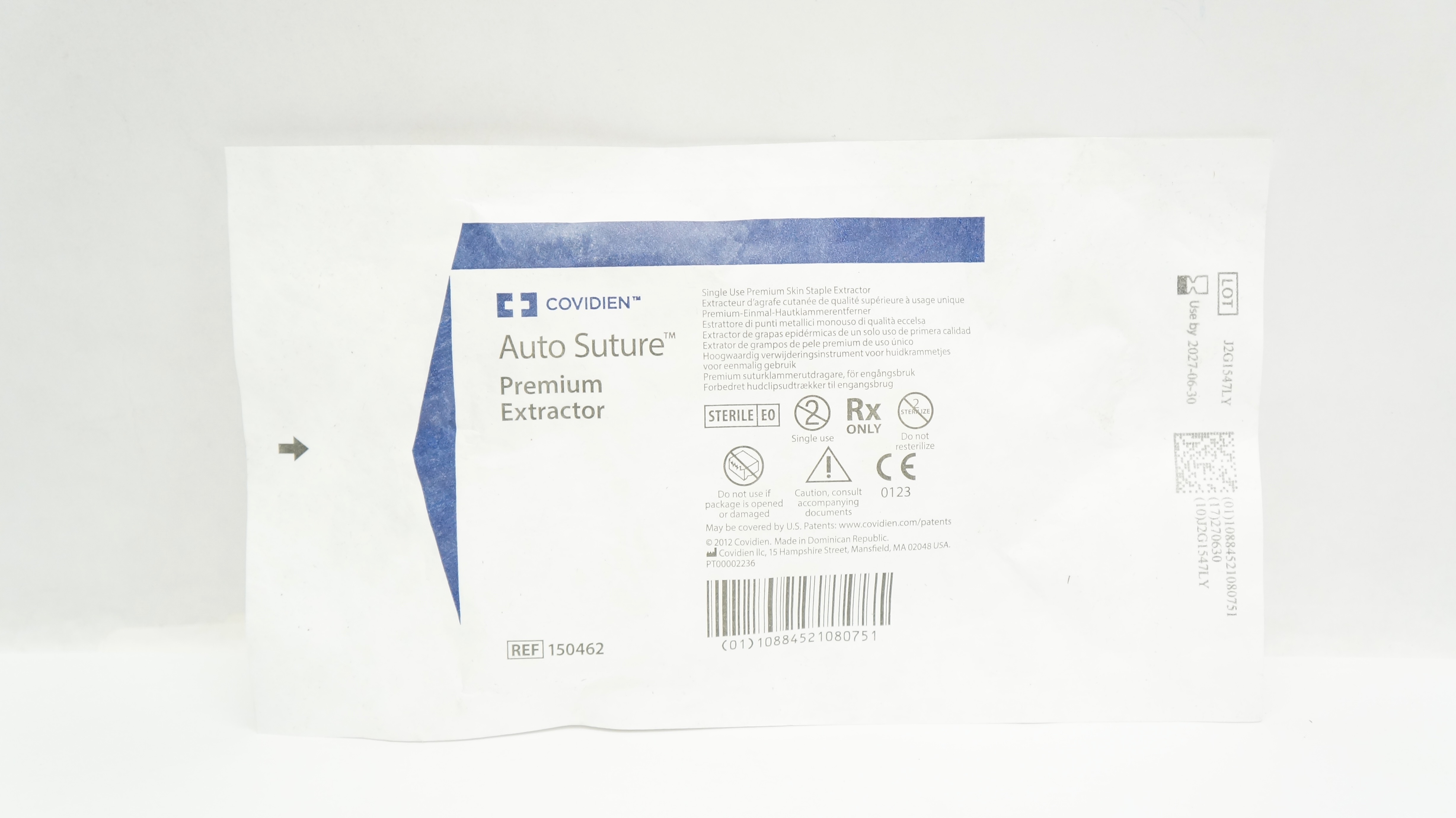 Covidien 150462 Auto Suture Premium Extractor