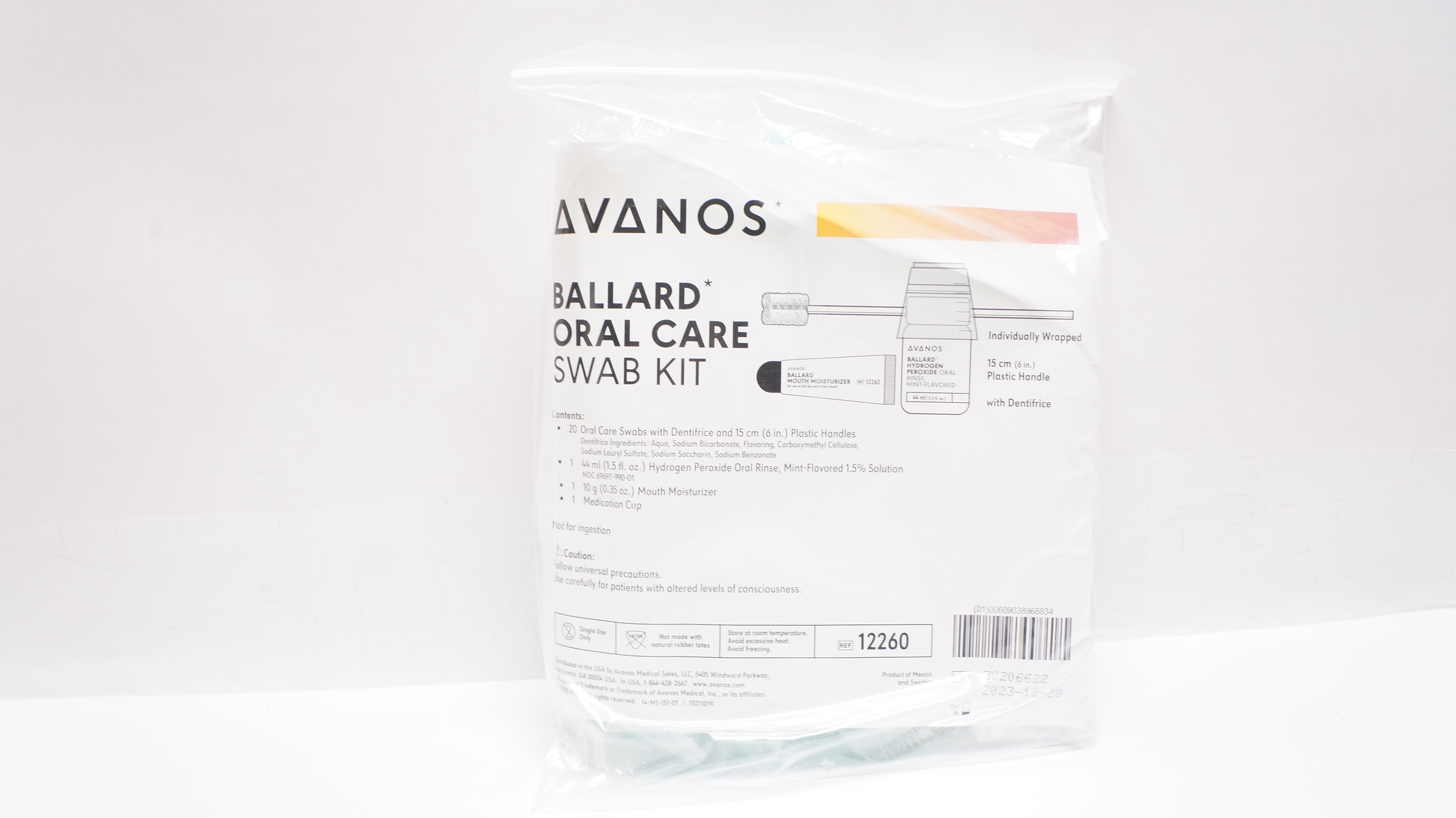 Avanos 12260 Ballard Oral Care Swab Kit (x)