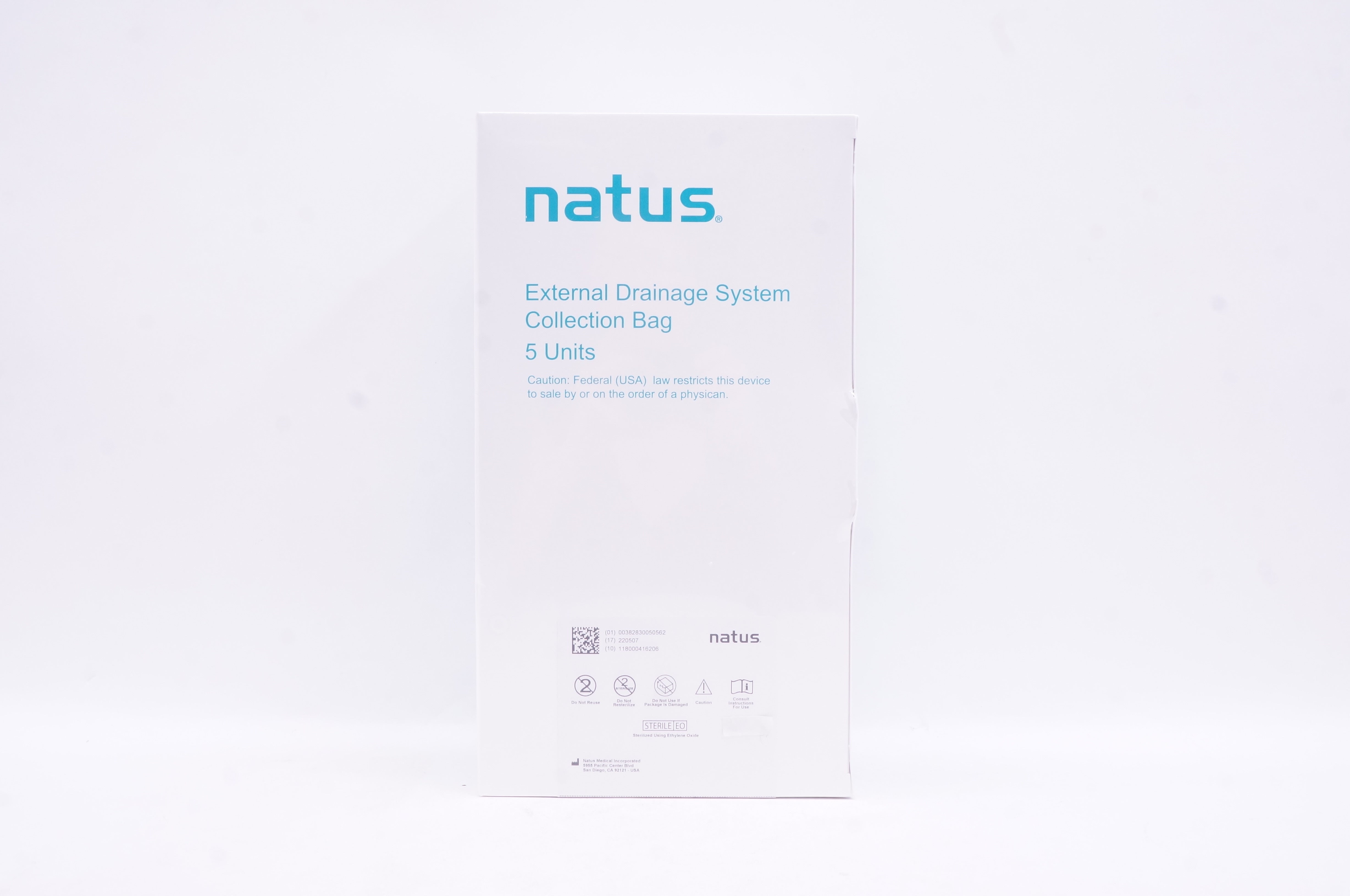 Natus NT821732C External Drainage System Collection Bag (x) - Box of 5