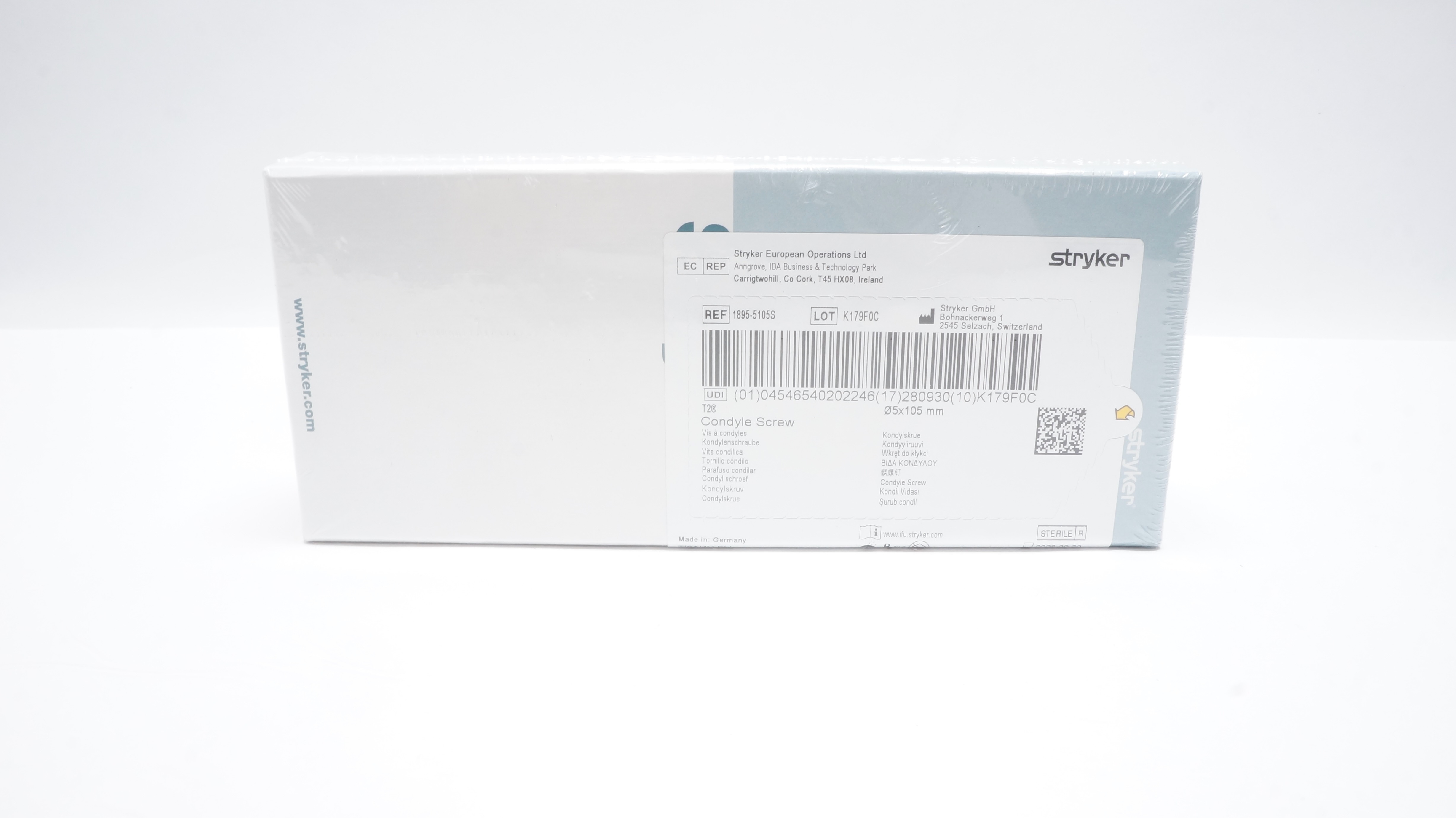 Stryker 1895-5105S T2 Condyle Screw 5x150mm