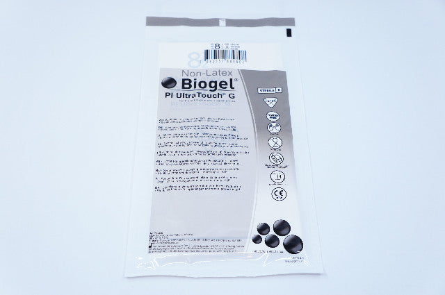 Mölnlycke Health Care 42185 Biogel Pl UltraTouch G Synthetic Gloves 8-1/2