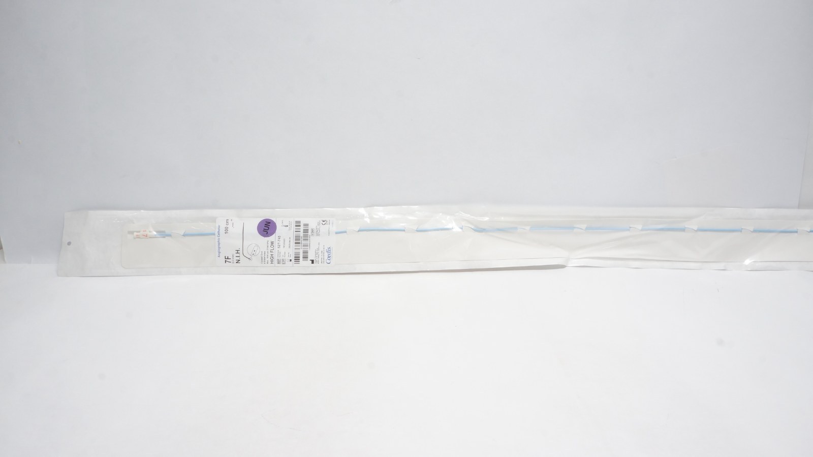 Cordis 527-745 Angiographic Catheter 7F 100cm High Flow