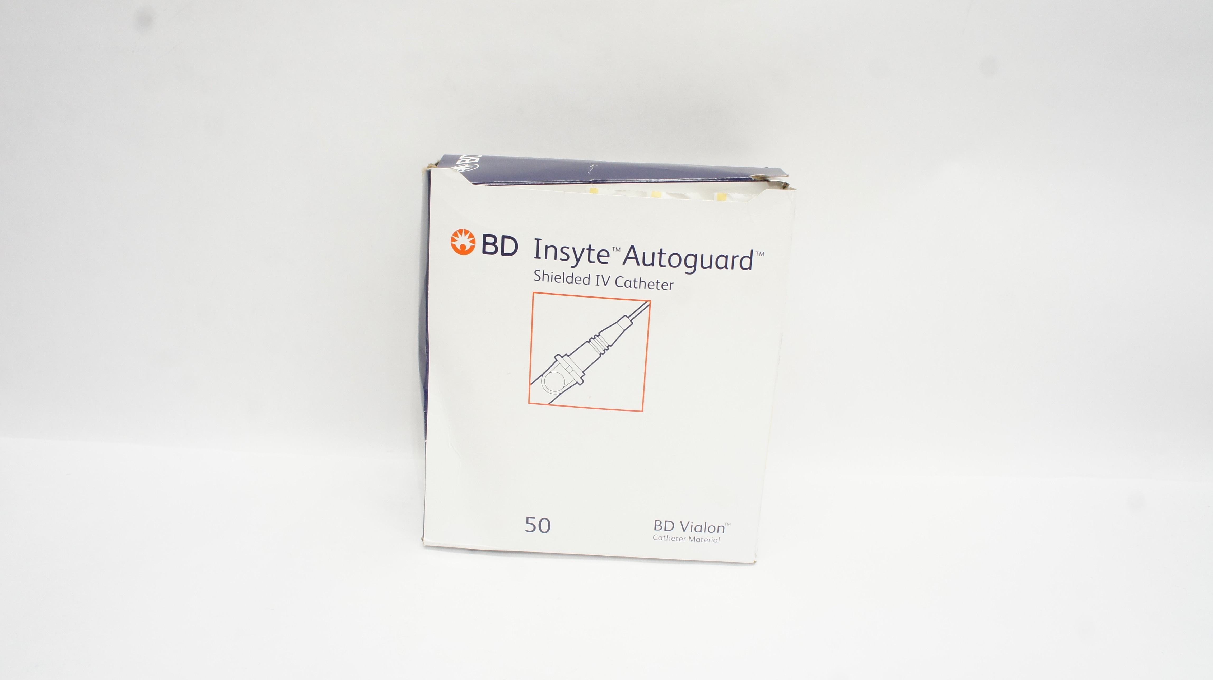 BD 381411 Insyte-N Autoguard Shielded IV Cath. 24Ga x 0.56inch - Box of 50