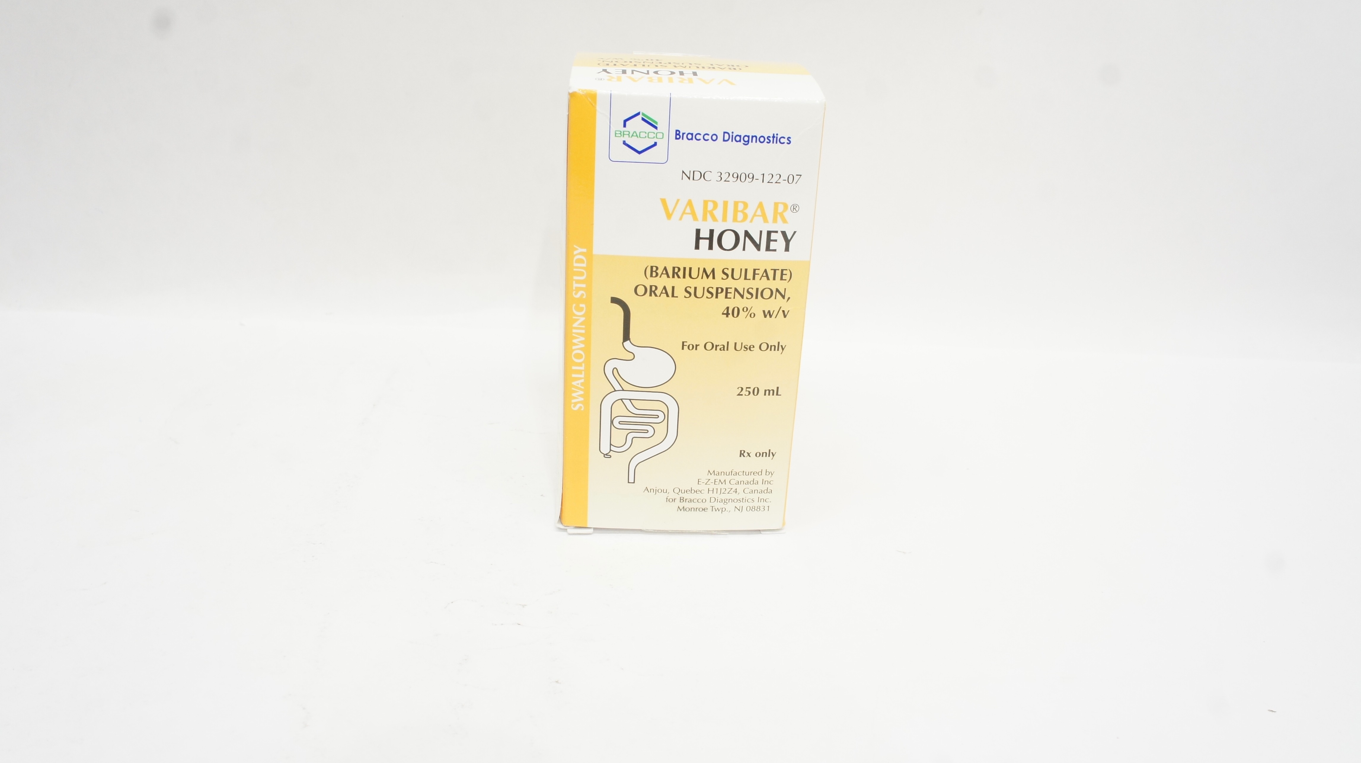 Bracco Diagnostics Varibar Honey Oral Suspension 40% w/v 250mL