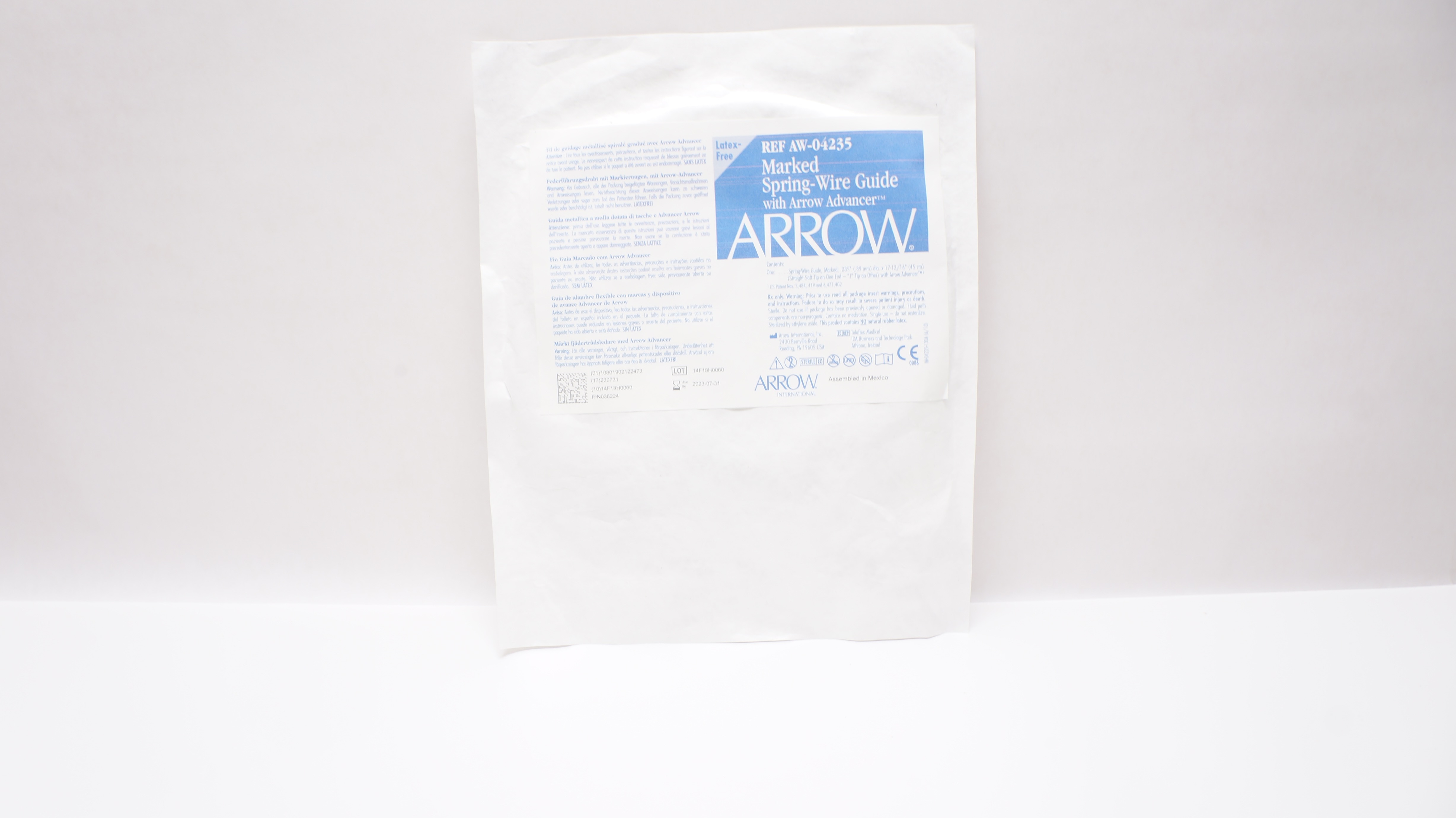 Arrow AW-04235 Marked Spring-Wire Guide with Arrow Advancer (X)