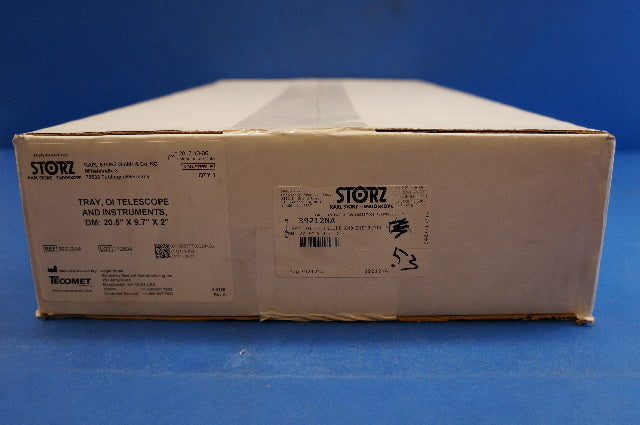 Karl Storz 39212NA Tray, OI Telescope and Instruments OM: 20.5in x 9.7in. x 2in.