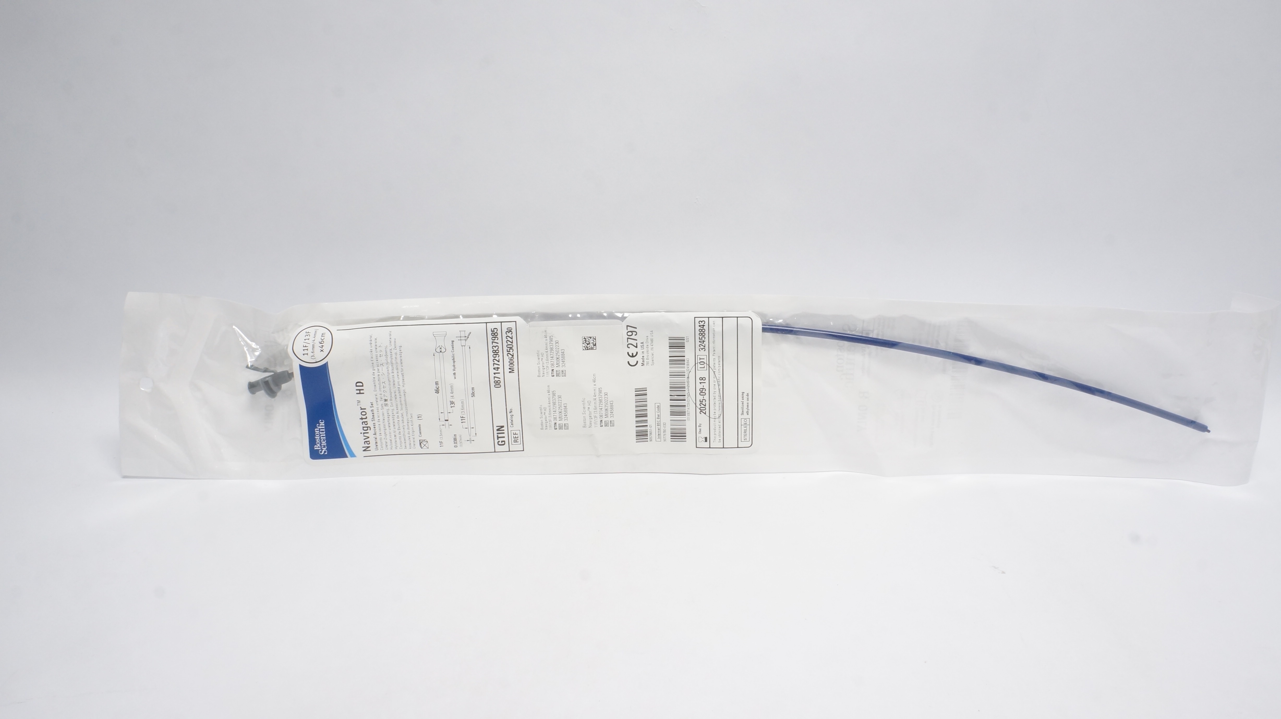 Boston Scientific M0062502230 HD Ureteral Access Sheath Set 11F/13F x 46cm (x)