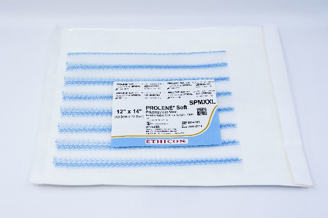Ethicon SPMXXL PROLENE Soft, Polypropylene Mesh, Size 12inch x 14inch (x)