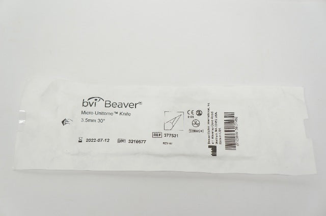 BVI Beaver 377531 Micro-Unitome Knife 3.5mm 30 degree (x)