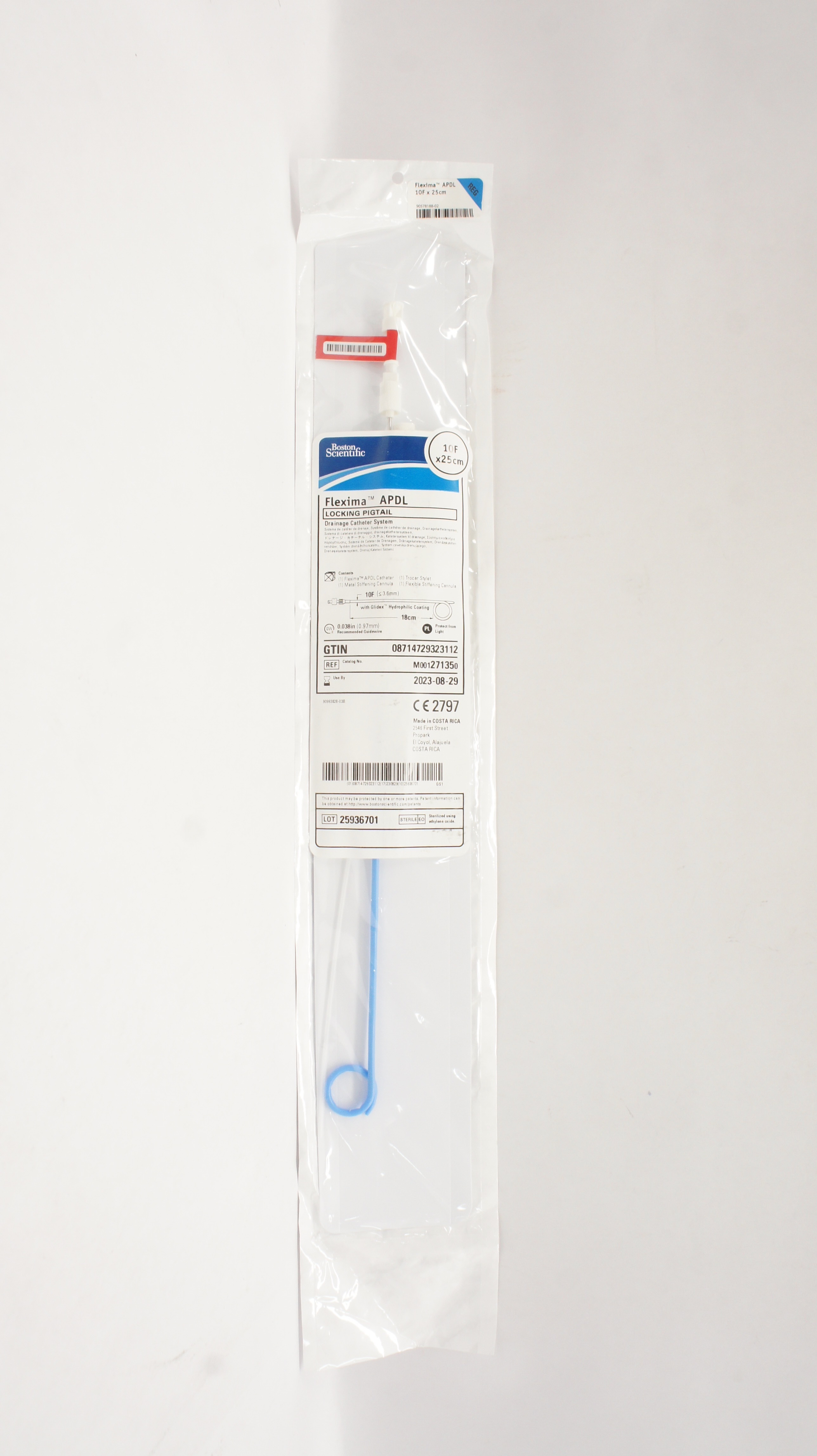 Boston Scientific M001271350 Flexima APDL Locking Pigtail 10F x 25cm