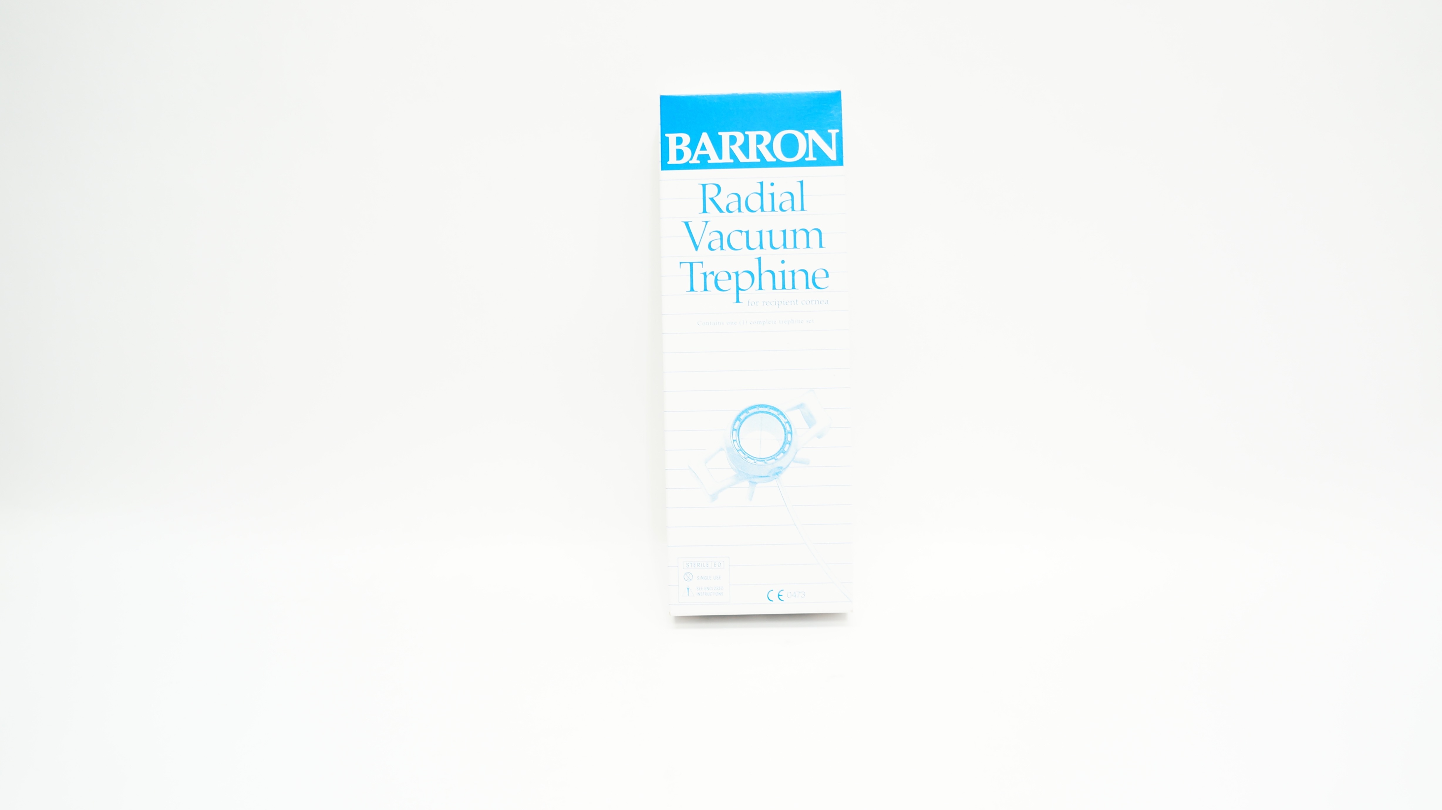 Barron K20-2058 Corneal Radial Vacuum Trephine 8.0mm (x)