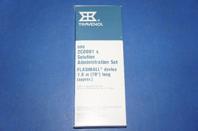 Travenol 2C0001 Solution Administration Set FLASHBALL Device 70