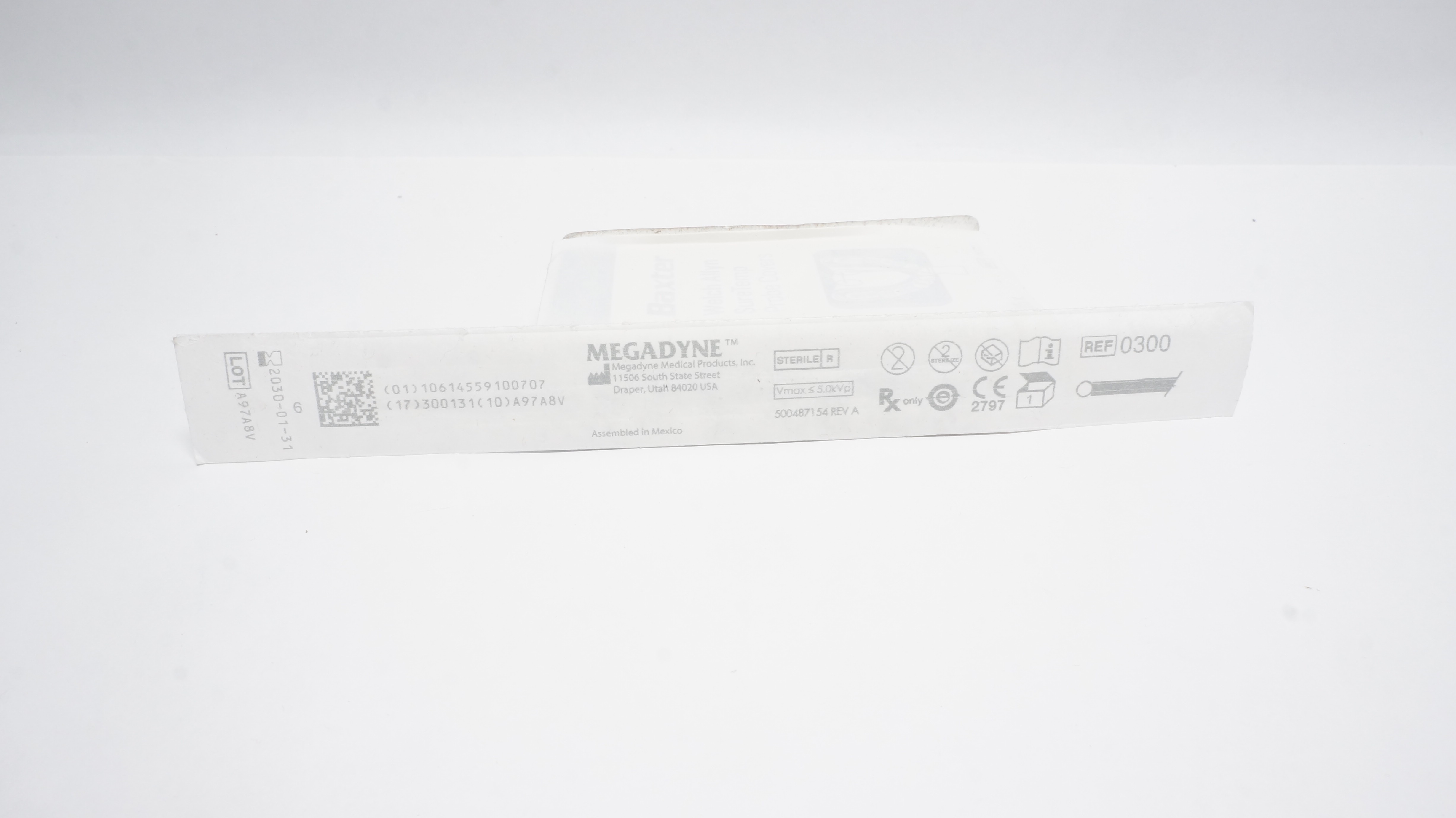 Megadyne Medical 0300 Stainless Steel Electrode Non Coated Ball 5 inch