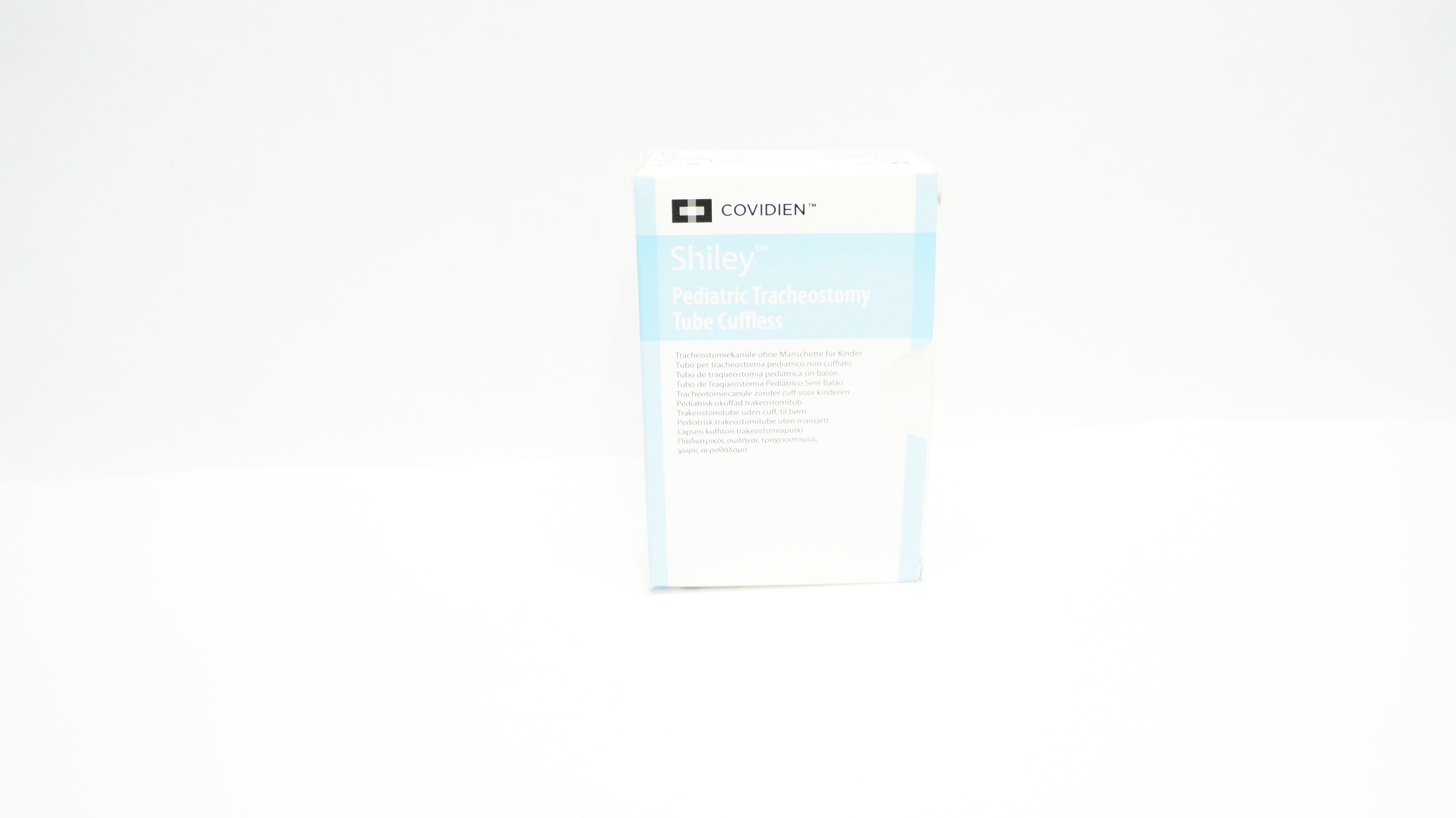 Covidien 4.0PED Shiley Pediatric Tracheostomy Tube Cuffless 4mm ID x 5.9mm OD