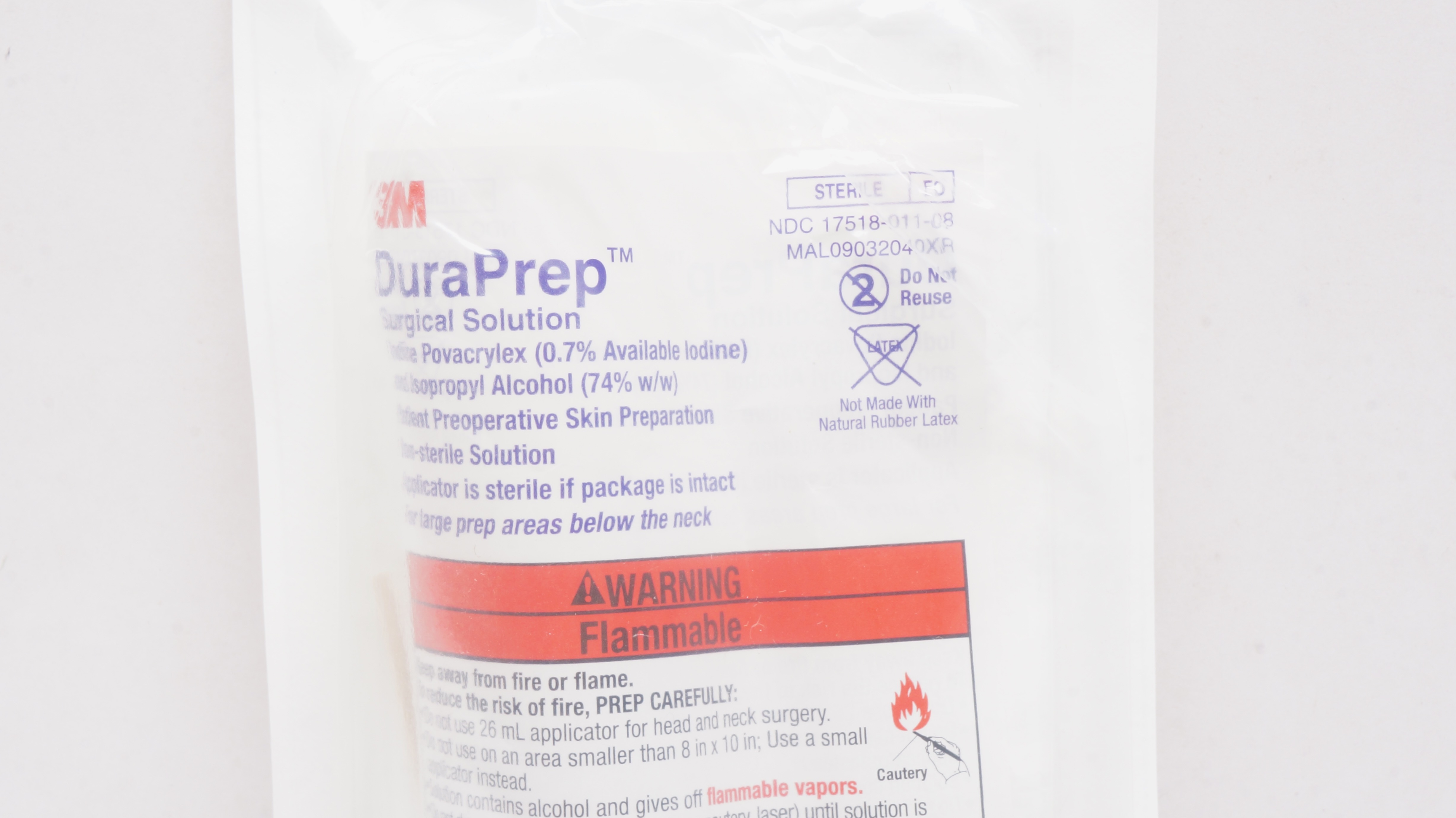 3M 8630 DuraPrep Surgical Solution 0.9fl. oz.