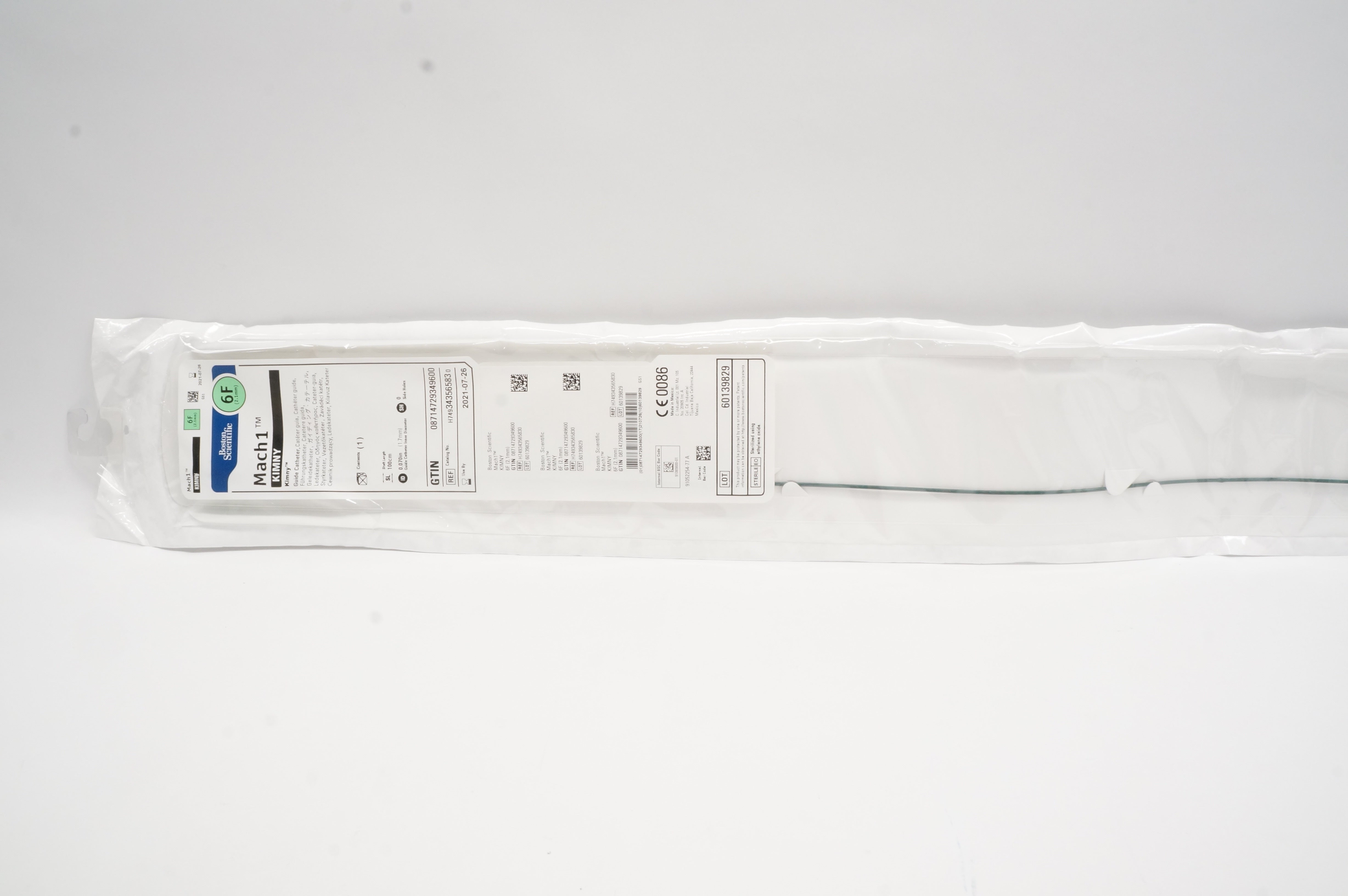 Boston Scientific 34356583 Mach1 Kimny Guide Catheter 6F