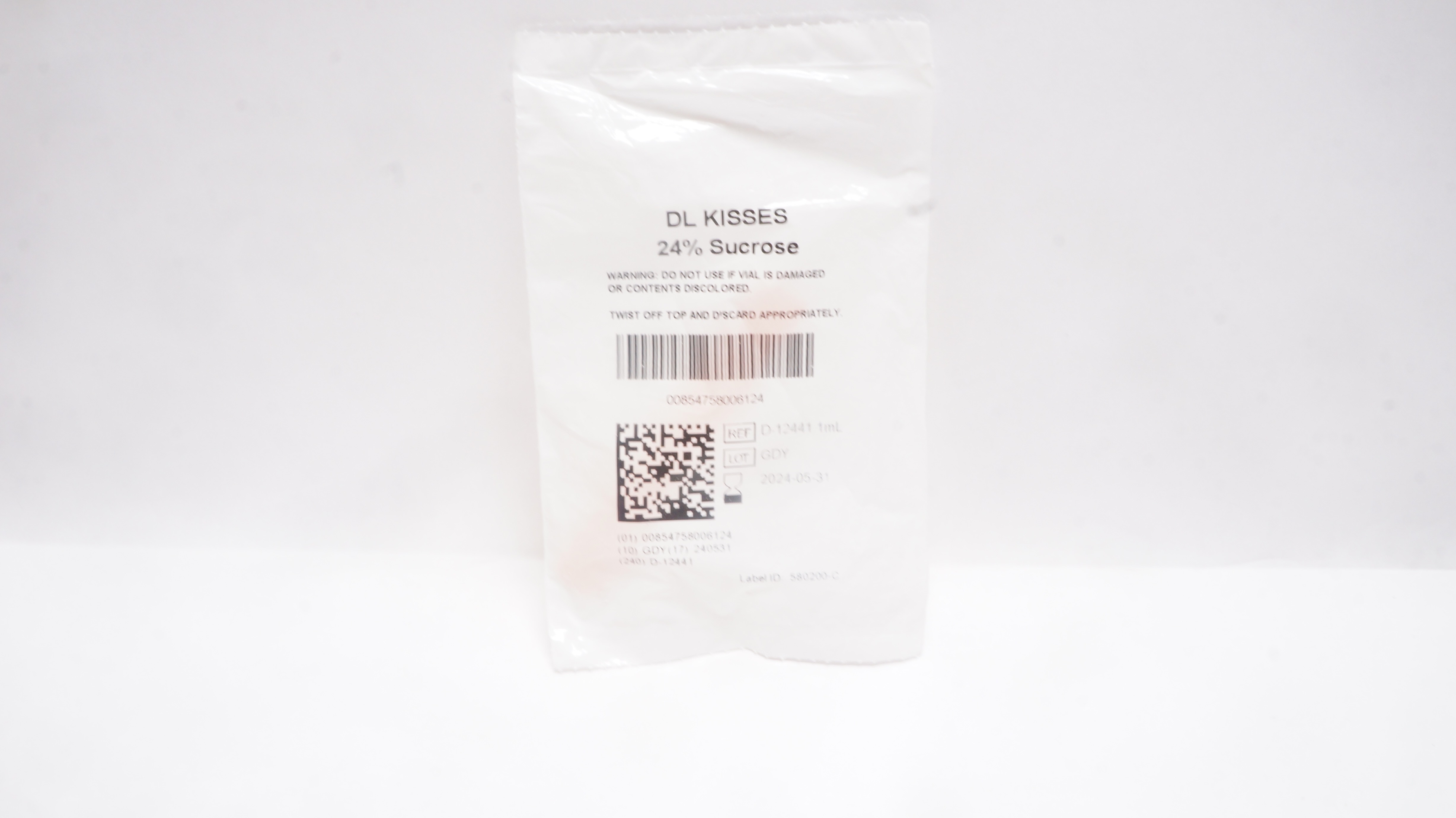 DL Kisses D-12441, 24% Sucrose 1mL
