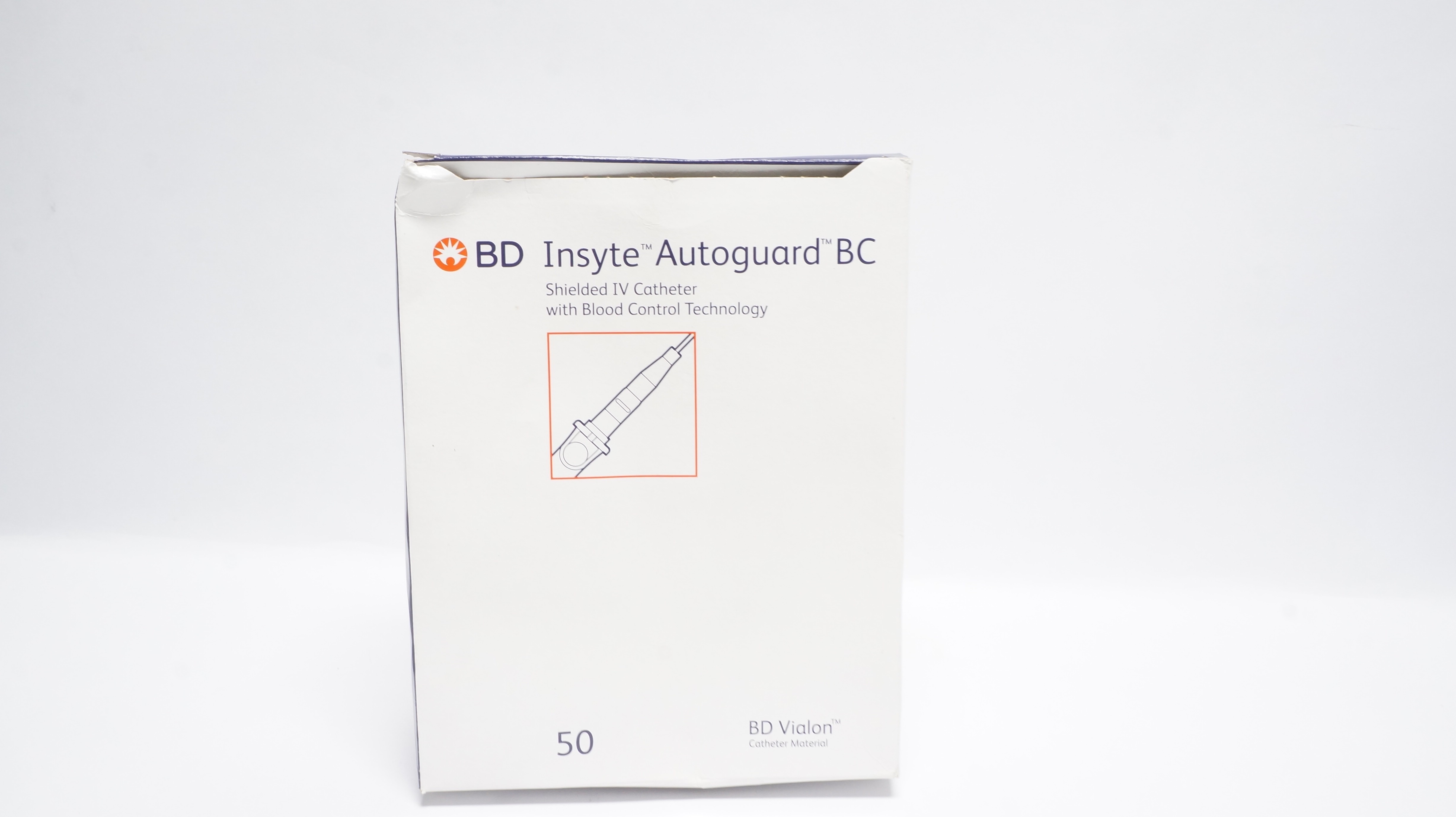 BD 382554 Insyte Autoguard BC Shielded IV Cath. 16GA x 1.16 inch - Box of 35(x)