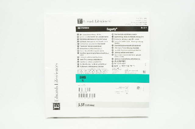Edwards Lifesciences 12TLW405F35 Thru-lumen Embolectomy Cath. 5.5F x 40cm (x)