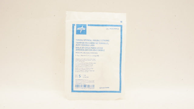Medline MDS78914 Tonsil Sponge Medium - Pack of 5