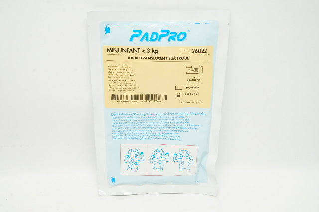 ConMed 2602Z Mini Infant < 3kg Radiotranslucent Electrode (x)