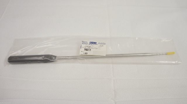 Karl Storz 28163WE Sharp Oval Spoon Shaped Curette, size 5mm x 6.5mm, 36cm