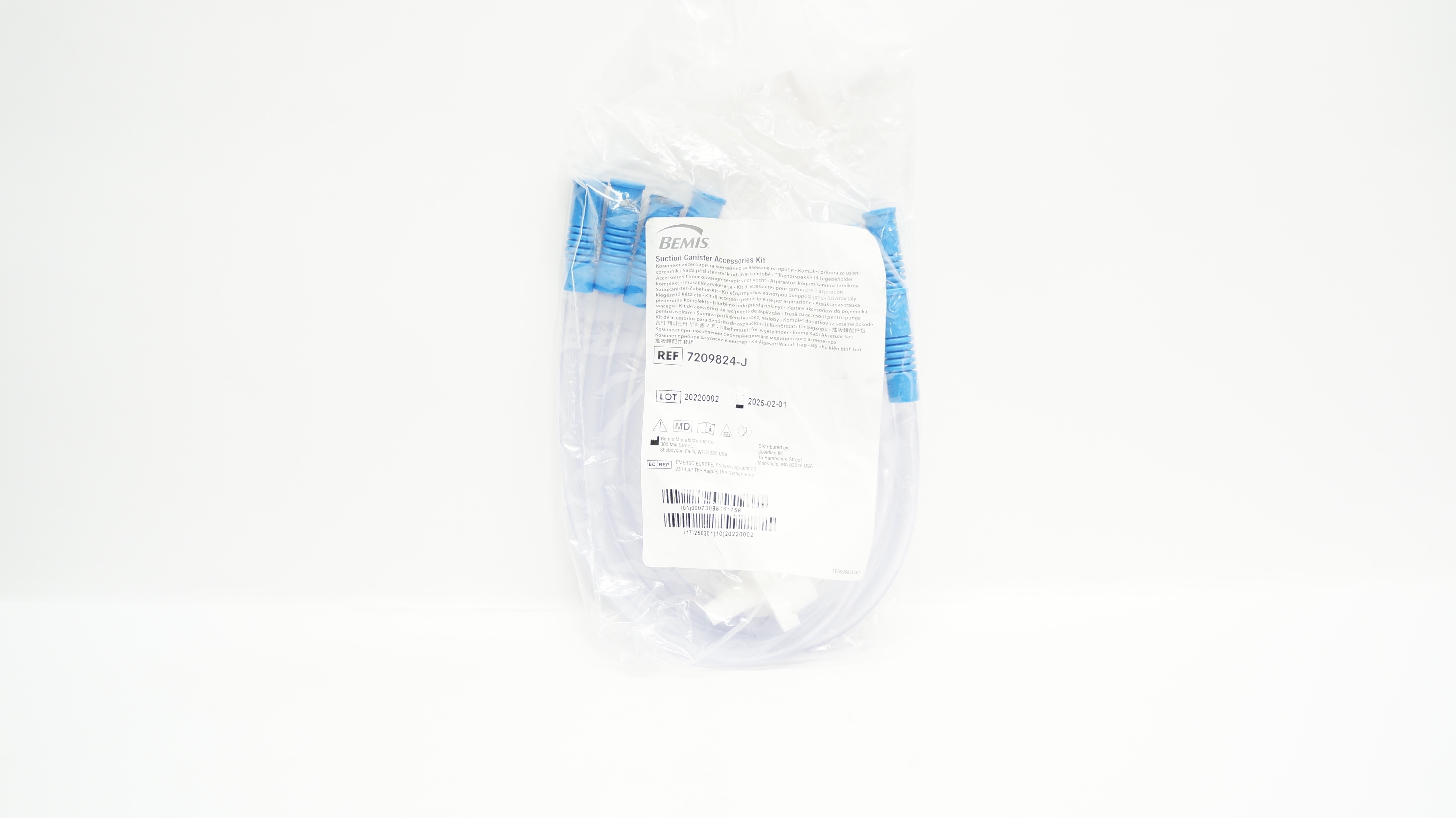 Bemis 7209824-J Suction Canister Accessories Kit