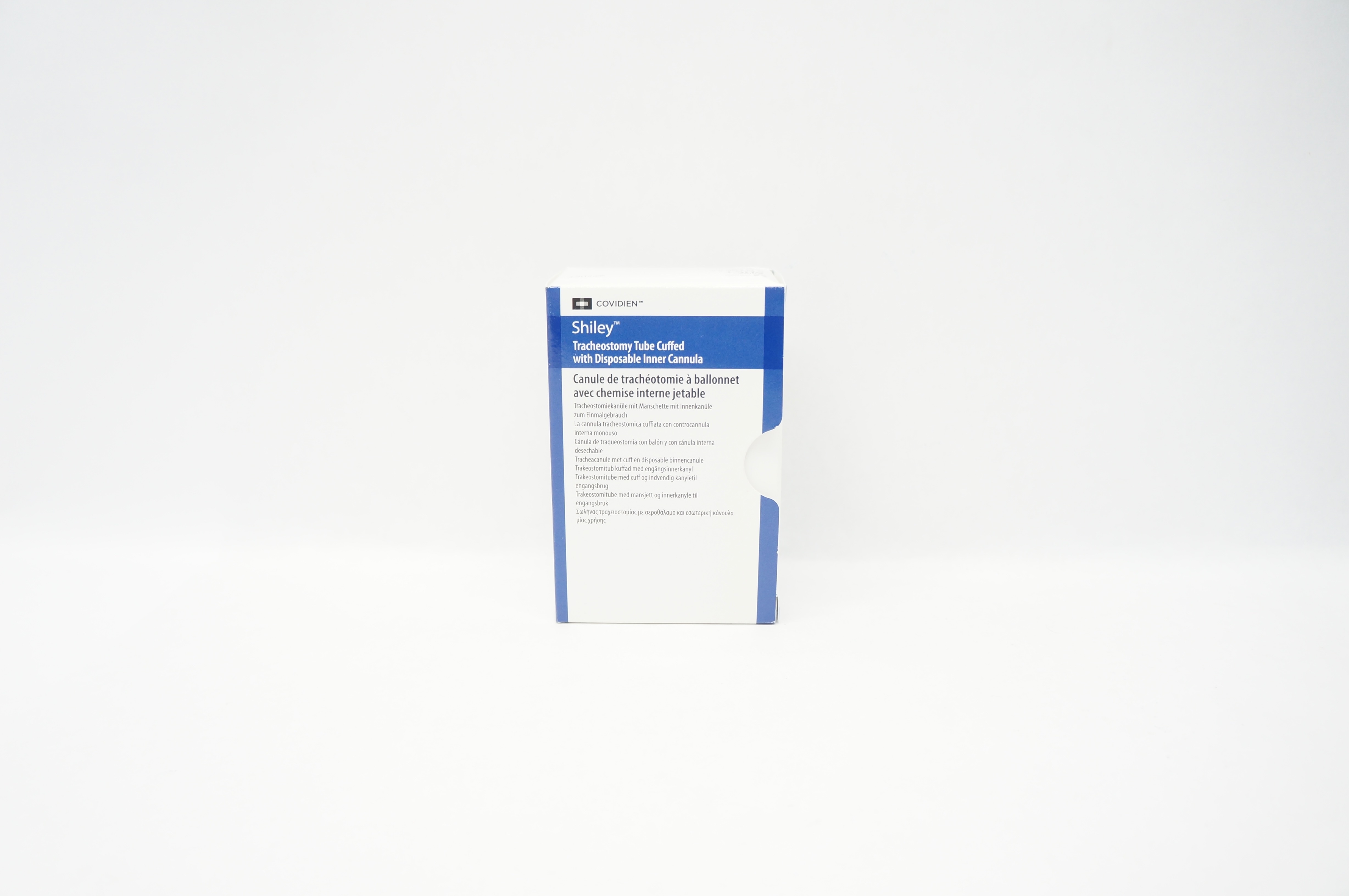 Covidien 6DCT Shiley Tracheostomy Tube Cuffed 6.4 I.D. x 10.8 O.D. x 24.0 x 74mm