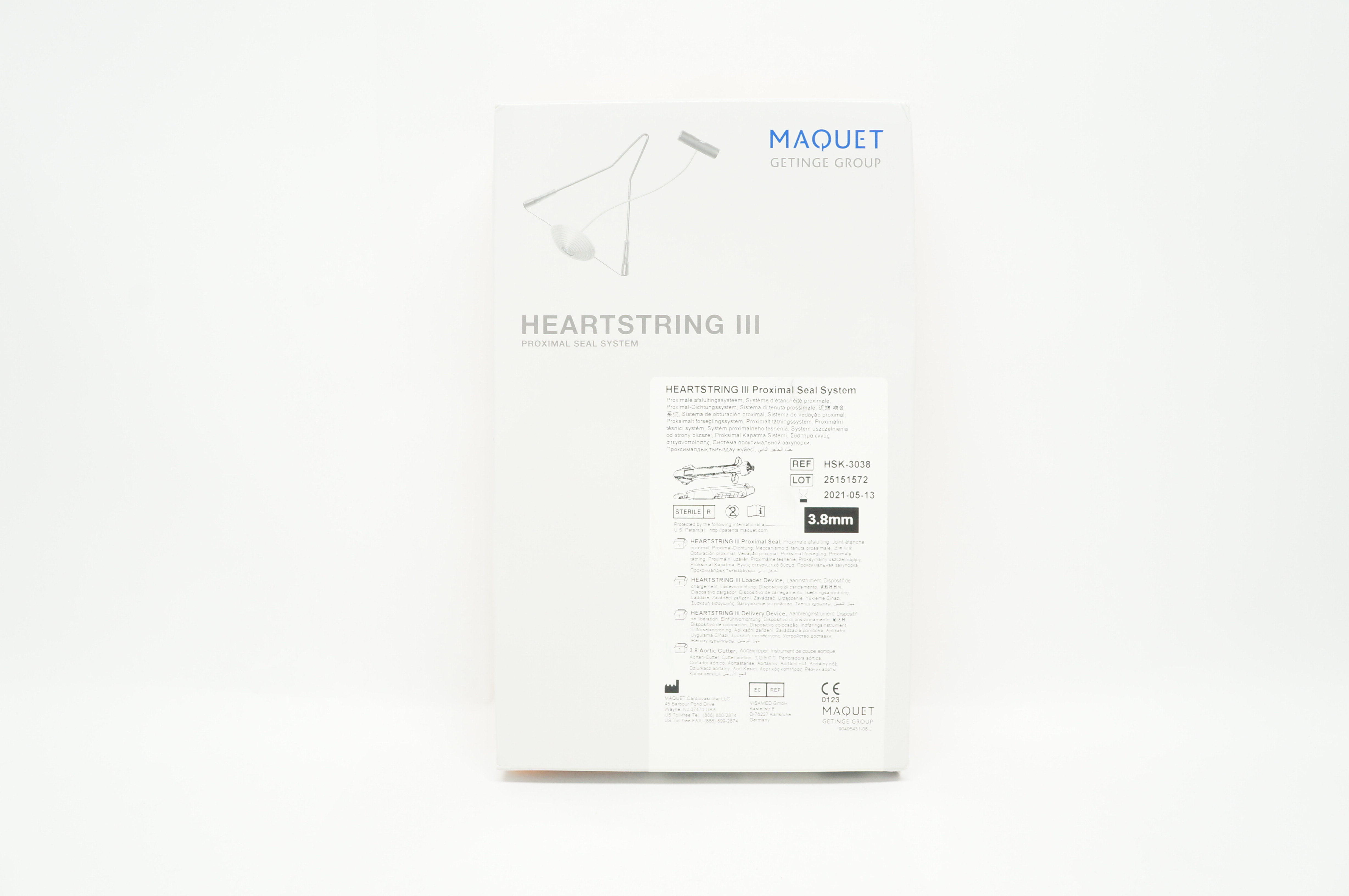 Maquet HSK-3038 HEARTSTRING III Proximal Seal System 3.8 mm (x)