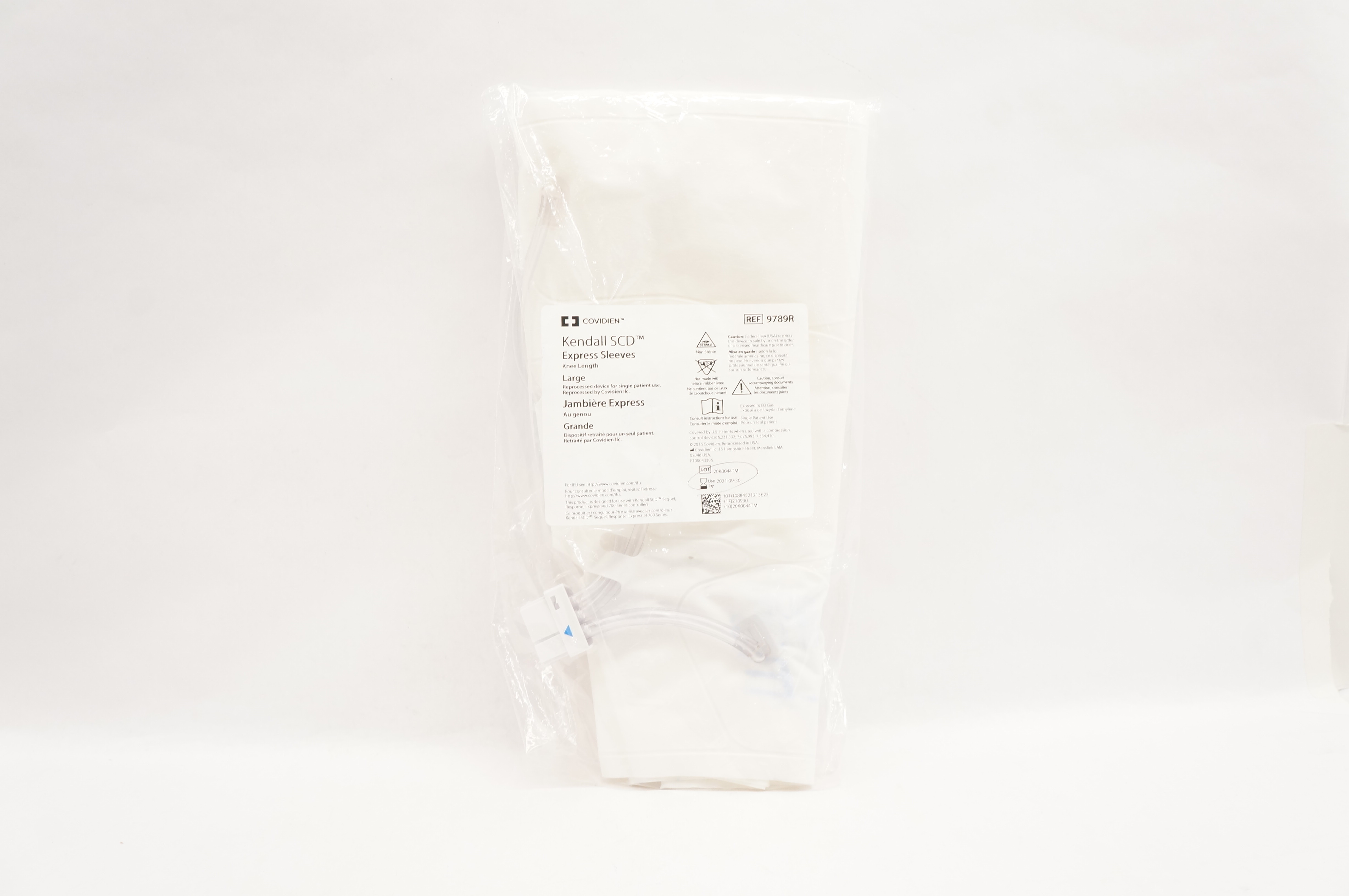Covidien 9780R Kendall SCD Express Sleeves Thigh Length Large (x)