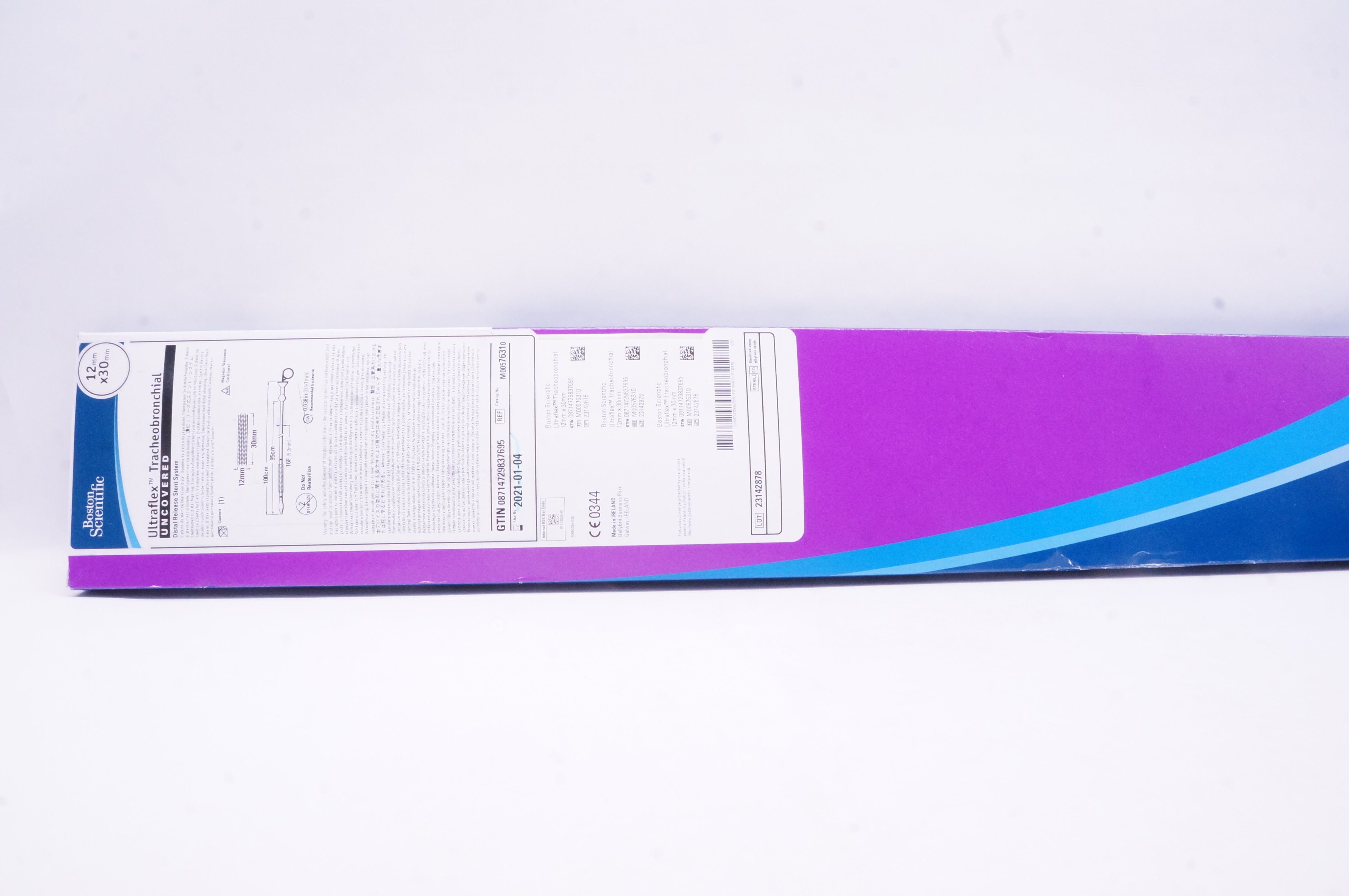 Boston Scientific 7631 Ultraflex Tracheobronchial Uncovered 12 mm x 30 mm (x)