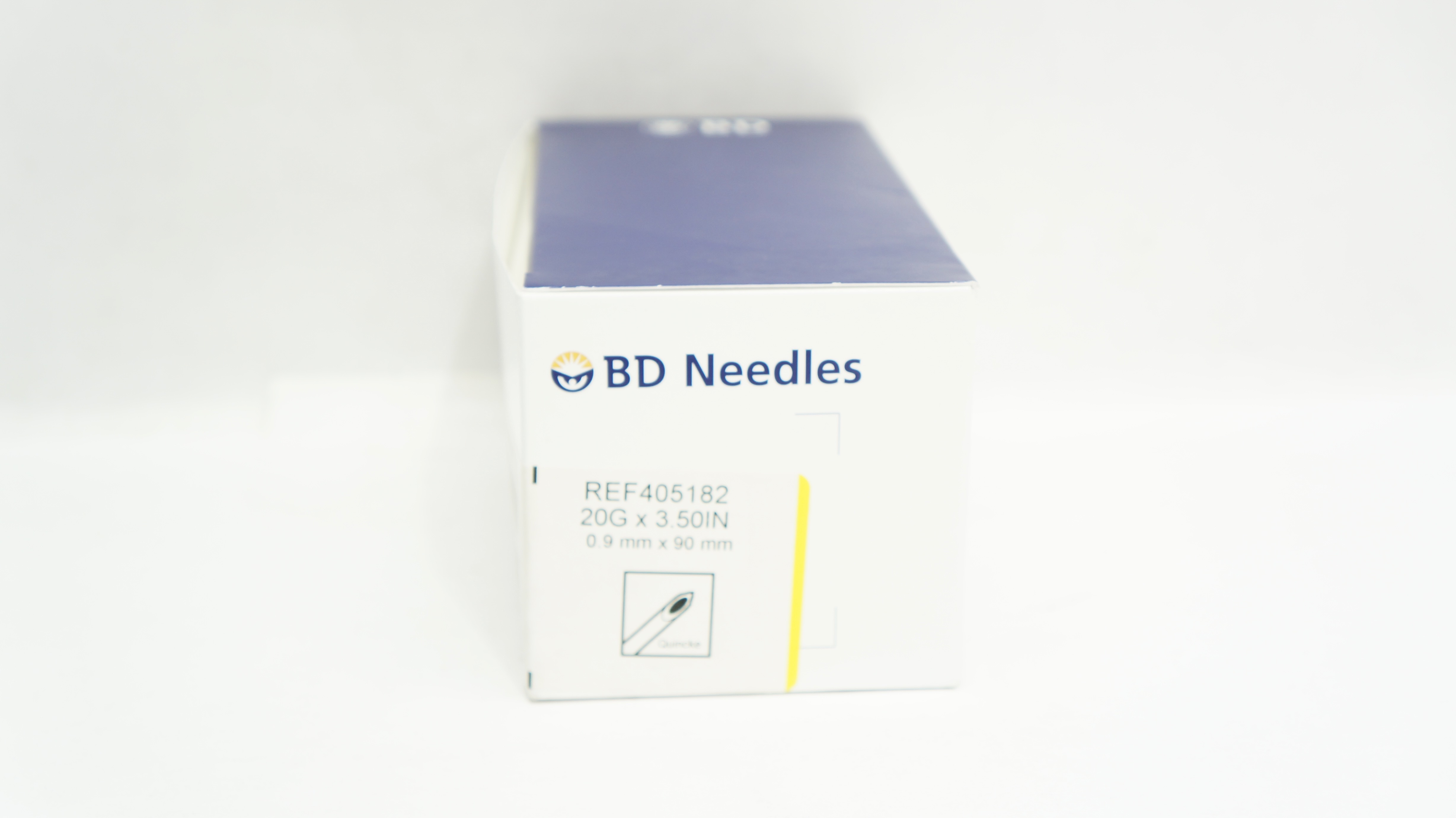 BD 405182 Spinal Ndle Quincke Type Point 20G x 3.50 inch (x) - Box of 25
