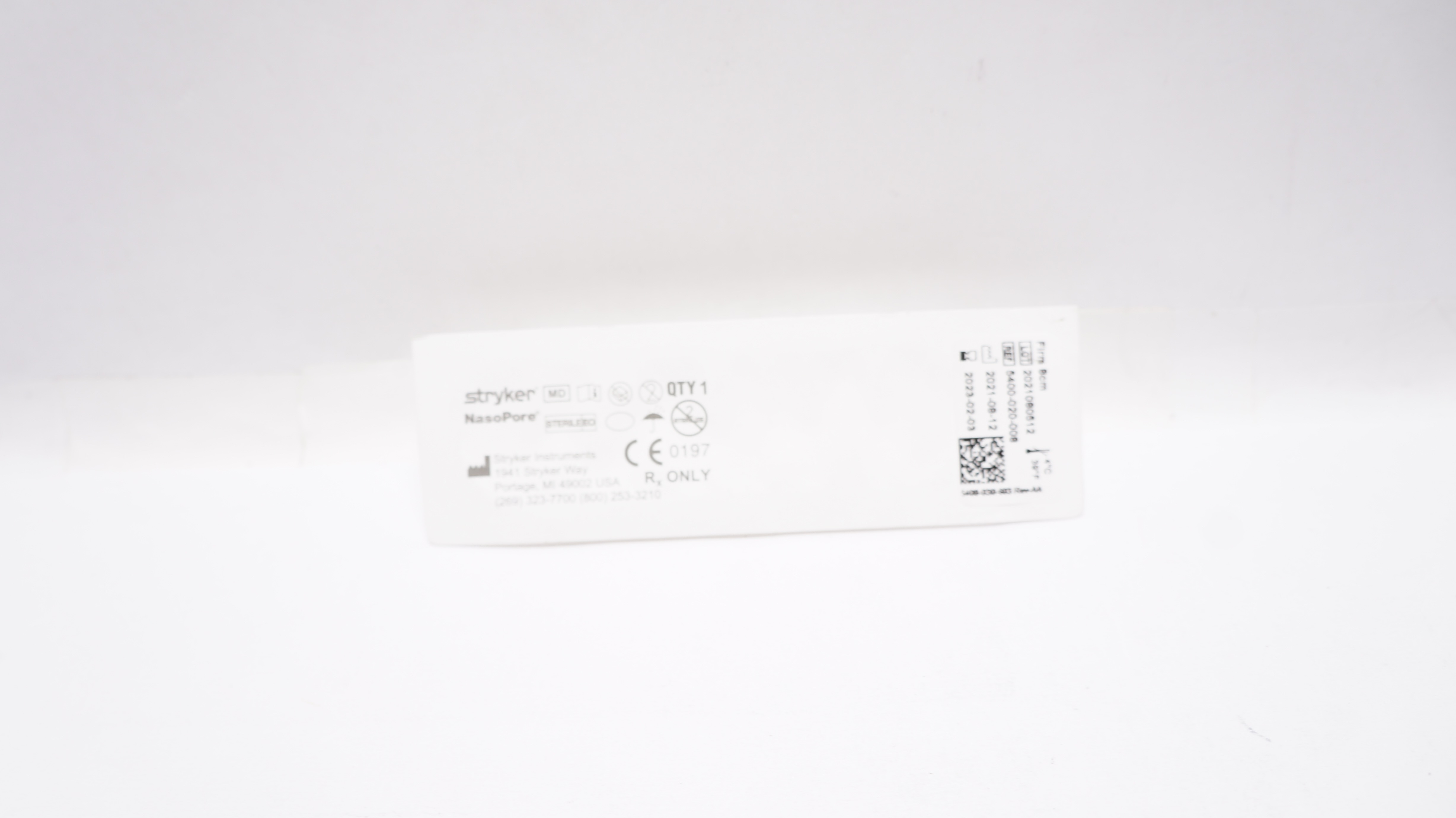 Stryker 5400-020-008 NasoPore Fragmentable Nasal Dressing Firm 8cm (x)