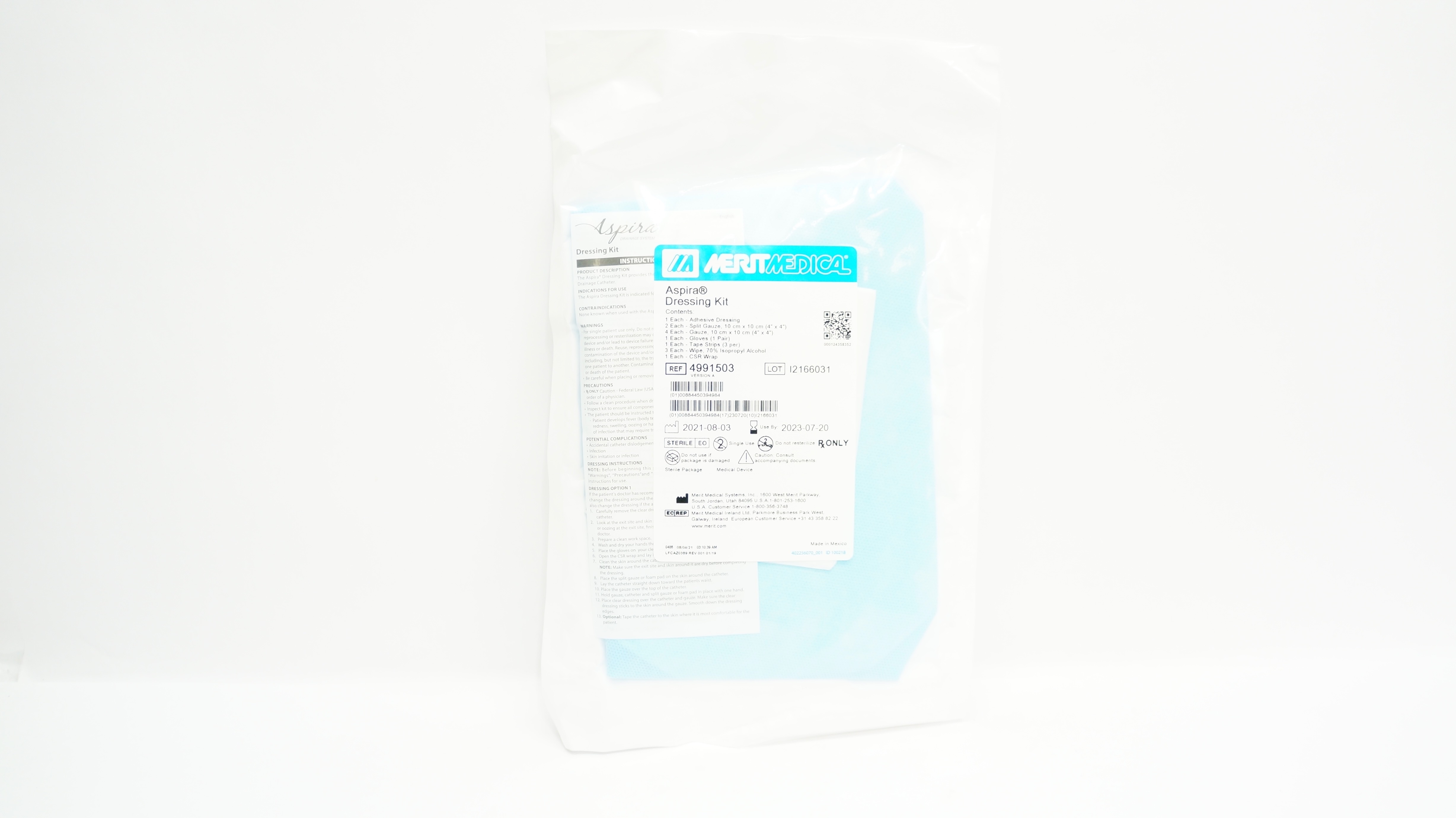 Merit Medical 4991503 Aspira Dressing Kit (x)