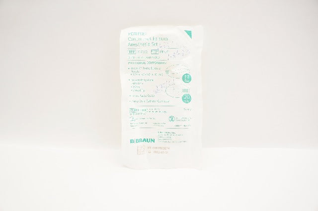 B.Braun 332202 Prefix Continuous Epidural Anesthesia Set 17Ga x 20Ga (x)